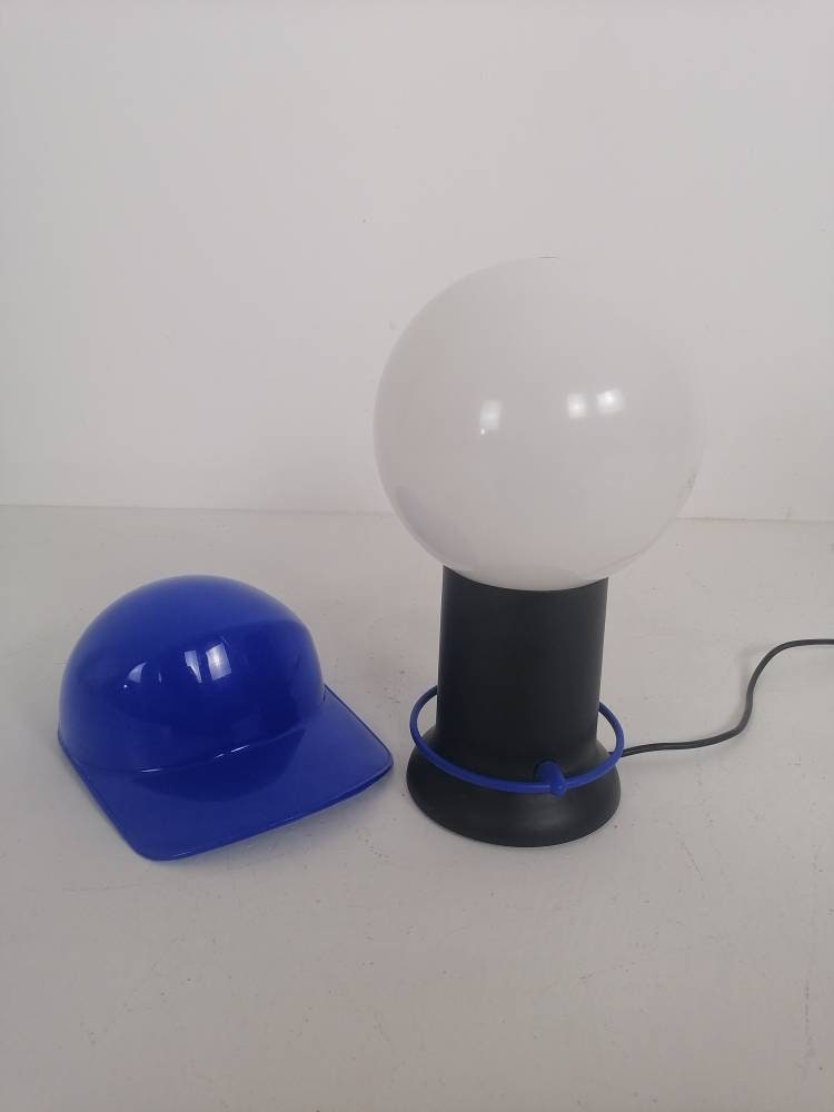 Cap Lamp by Giorgetto Giugiaro for Bilumen, 1980s