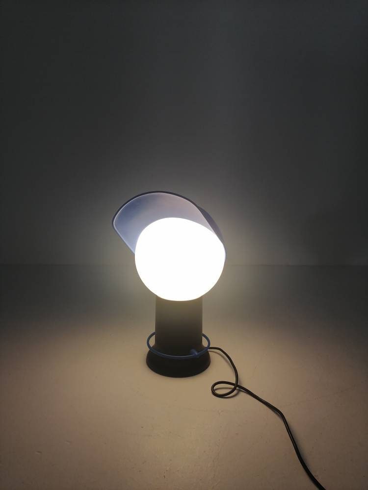 Cap Lamp by Giorgetto Giugiaro for Bilumen, 1980s