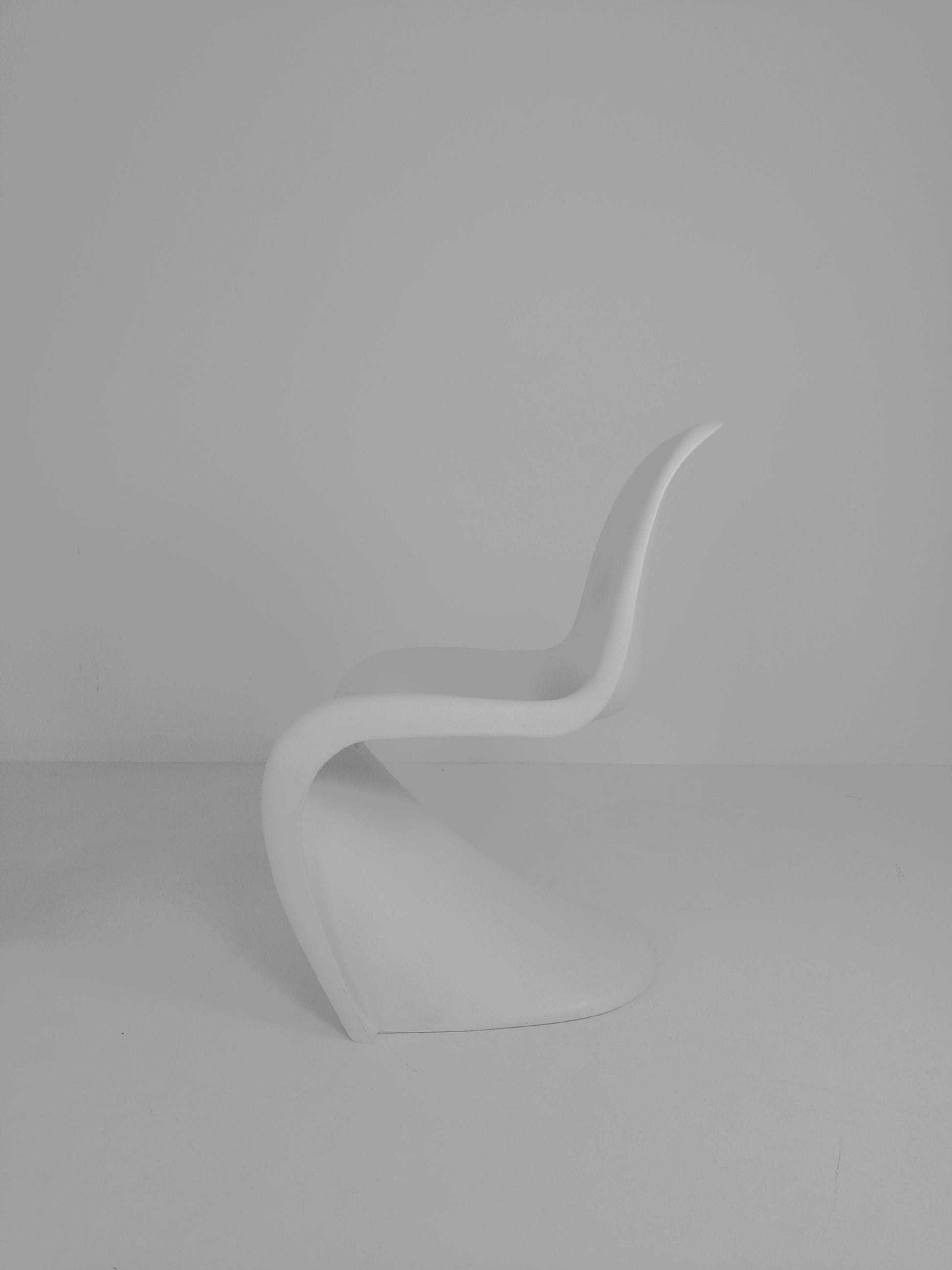 4 x Verner Panton chairs in white from Vitra Germany