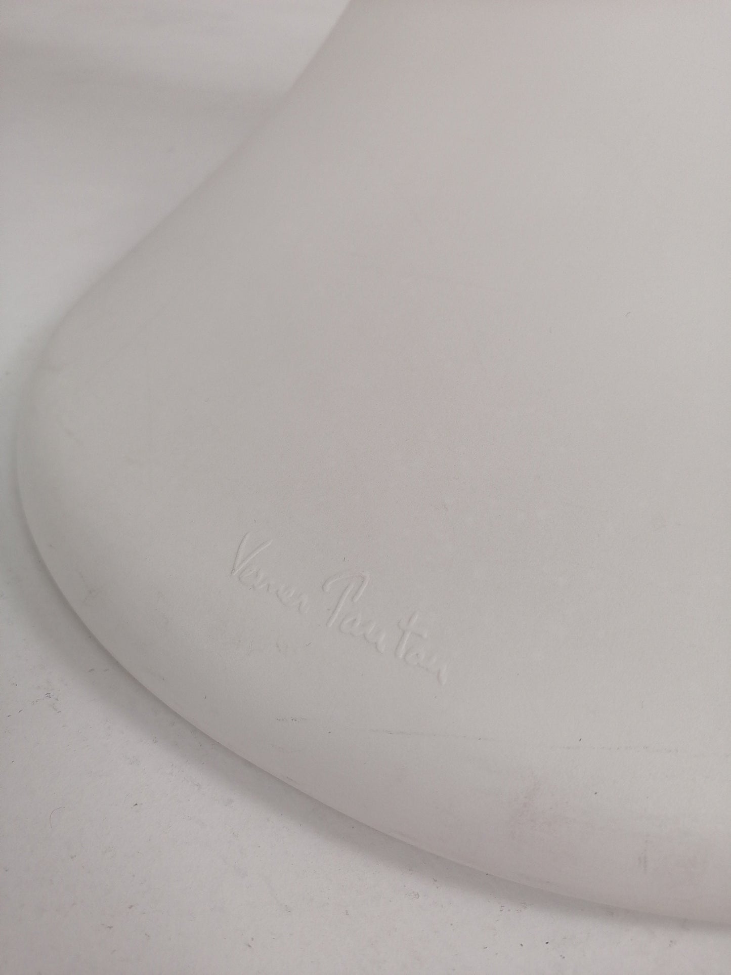 4 x Verner Panton chairs in white from Vitra Germany