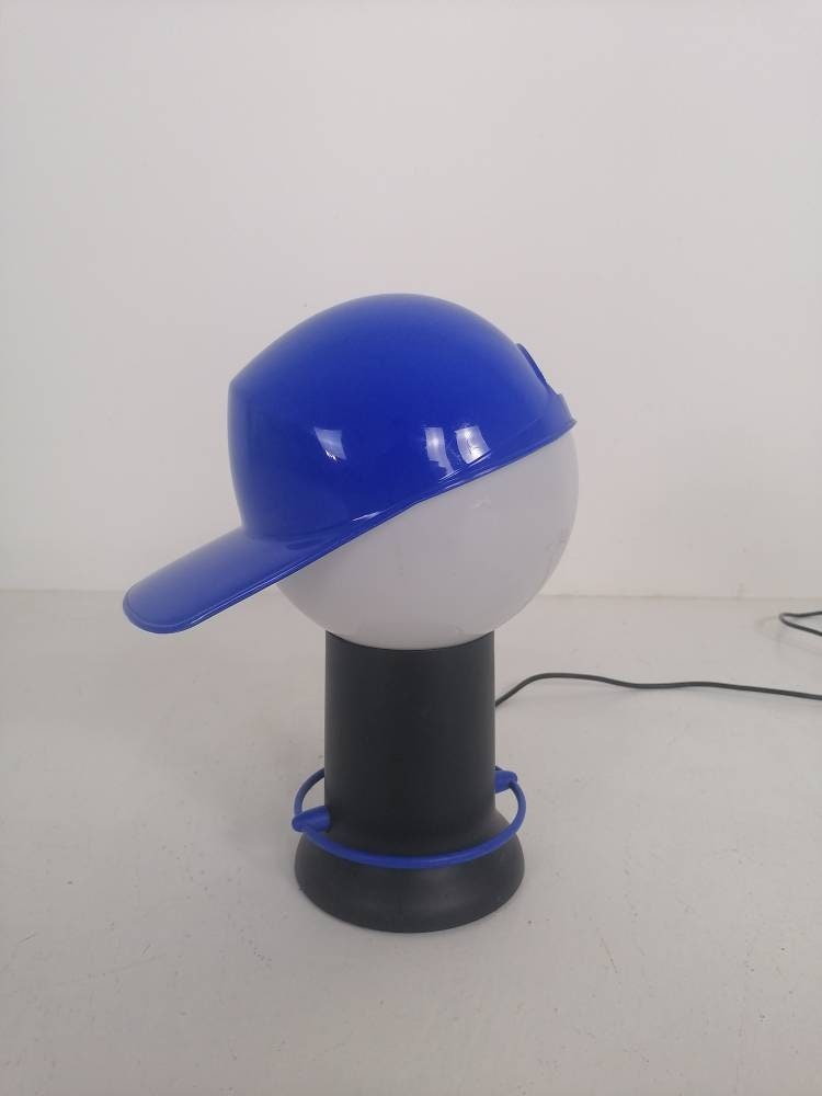 Cap Lamp by Giorgetto Giugiaro for Bilumen, 1980s