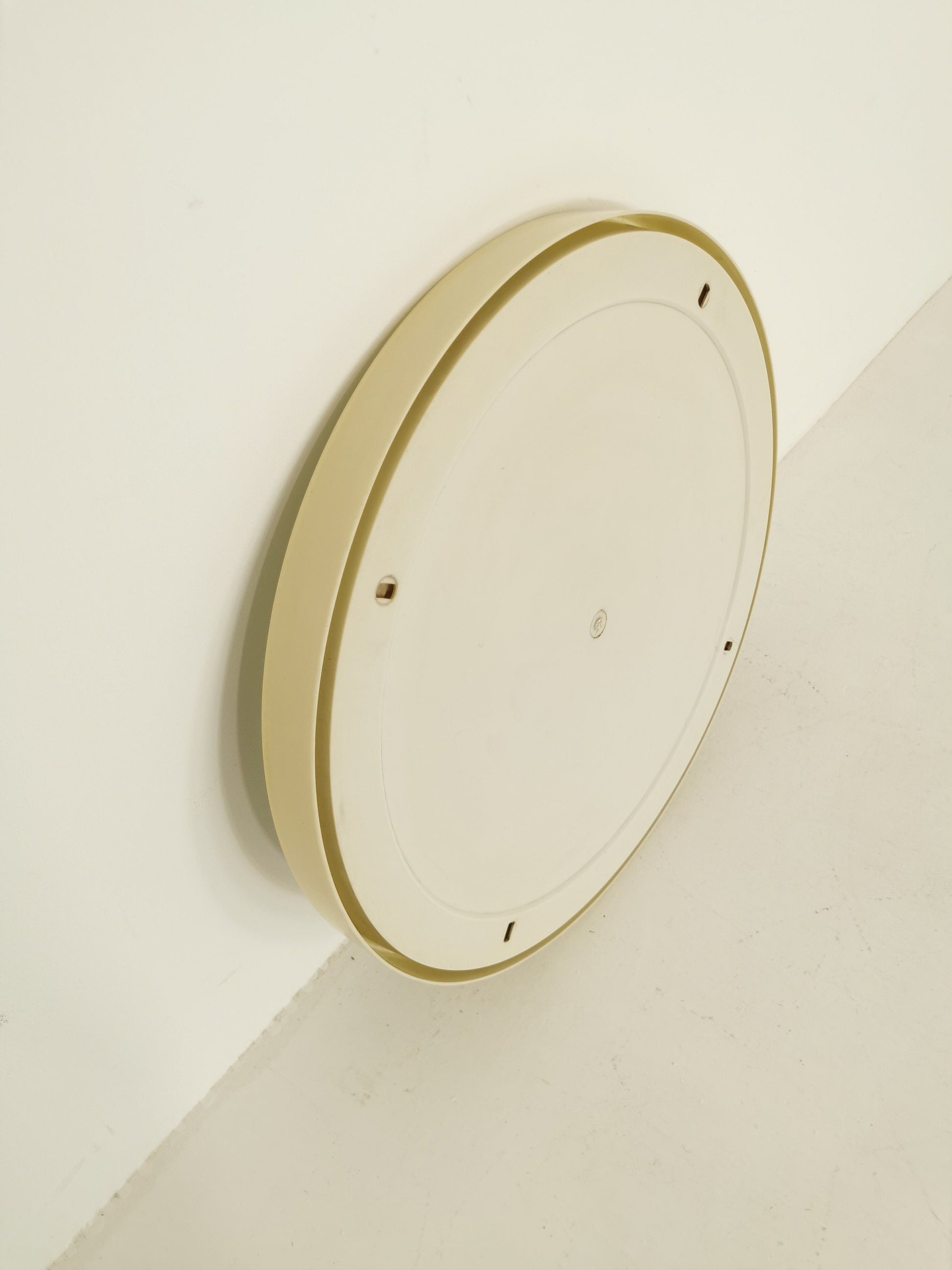 Space Age \Mid-Century Round Mirrror, 1970s