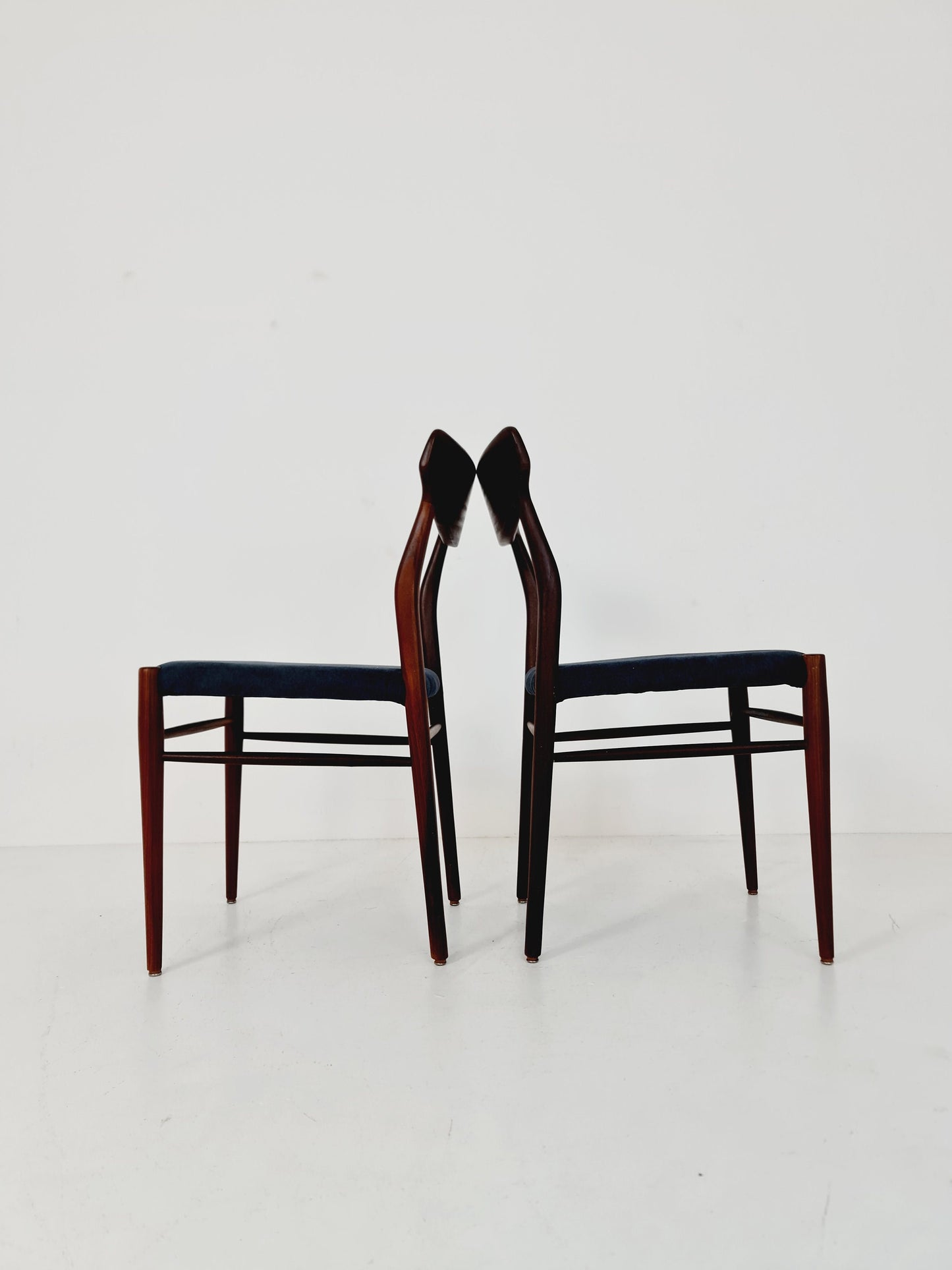 Mid-Century Teak Chair by Knud Faerch for Slagelse Møbelverk, 1960s Set of 2