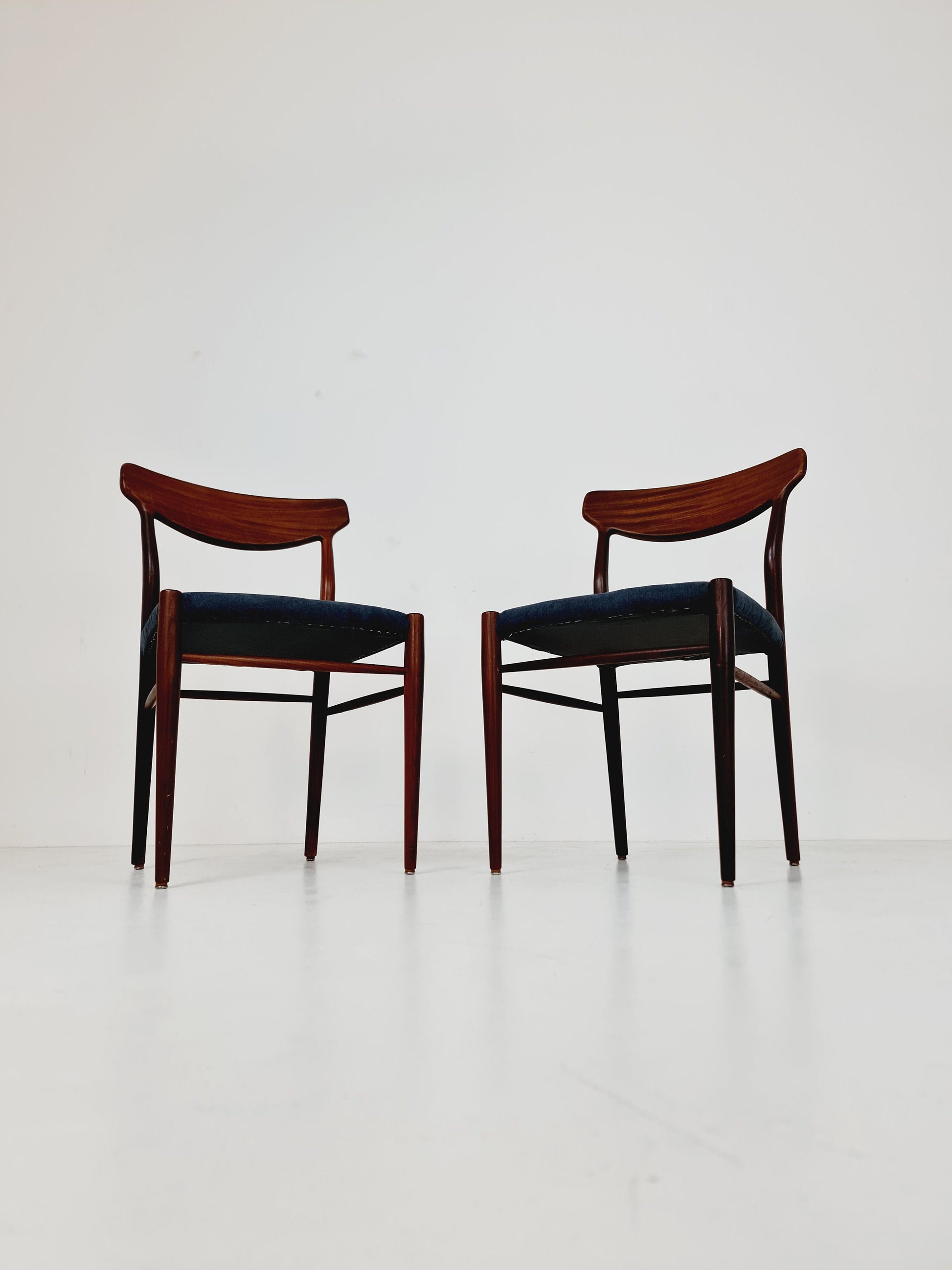 Mid-Century Teak Chair by Knud Faerch for Slagelse Møbelverk, 1960s Set of 2