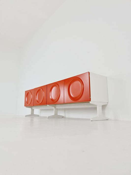 Super rare Space age sideboard by Möbelfabrik Gwinner, Germany, 1970s