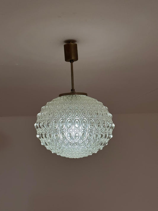 Vintage Honeycomb Ceiling Lamp, 1970s
