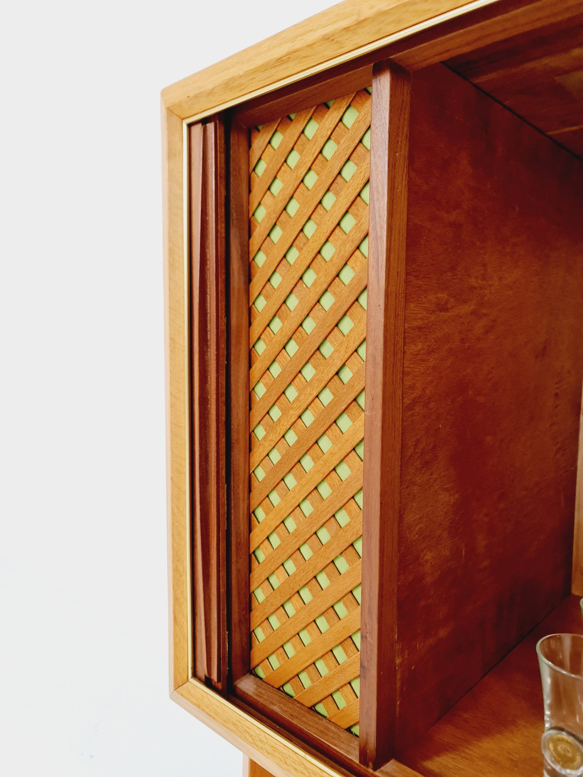 Mid century unique Swedish teak bar/ sideboard, 1960s