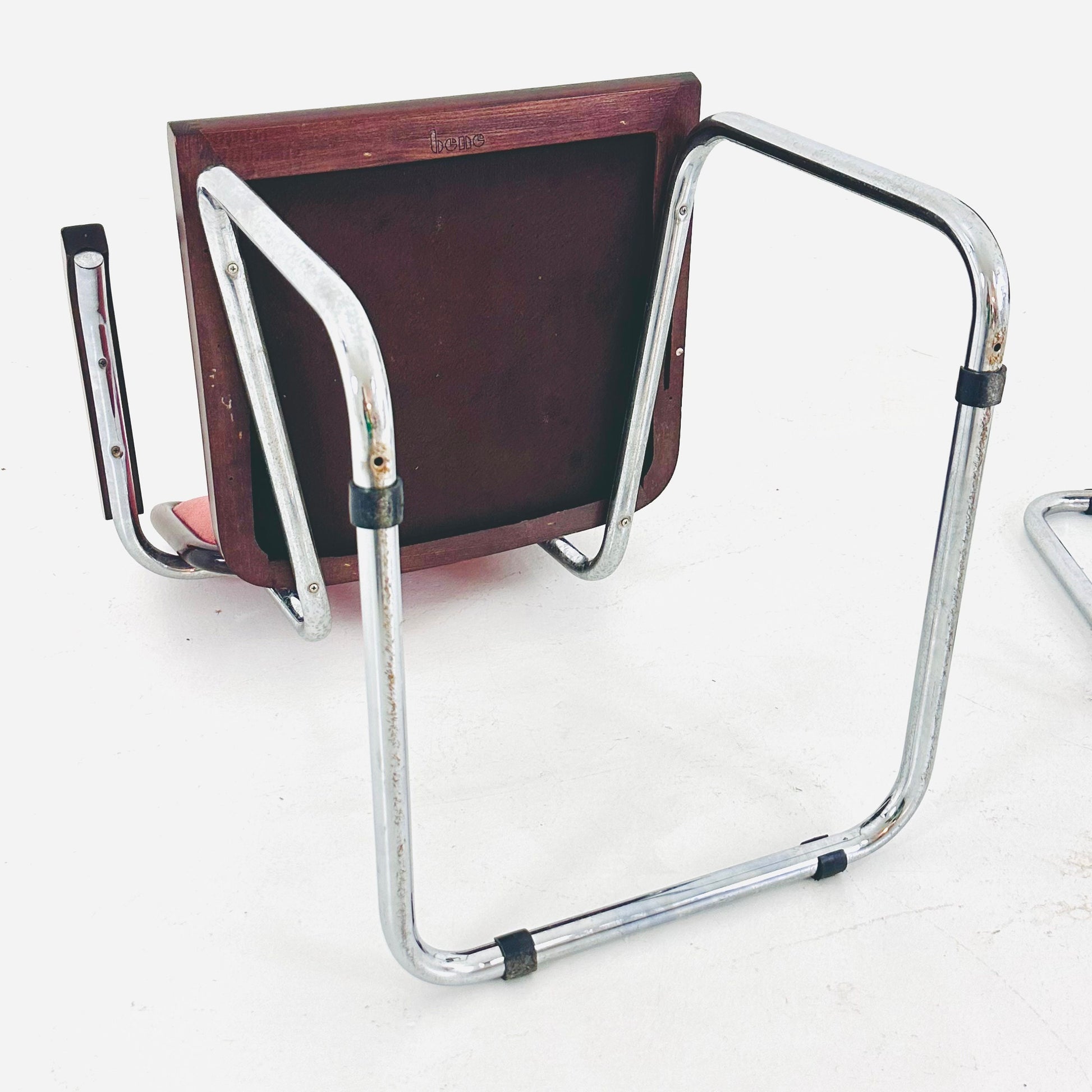 Marcel Breuer B32 upholstered Cesca Armchair, bauhaus design by Bene