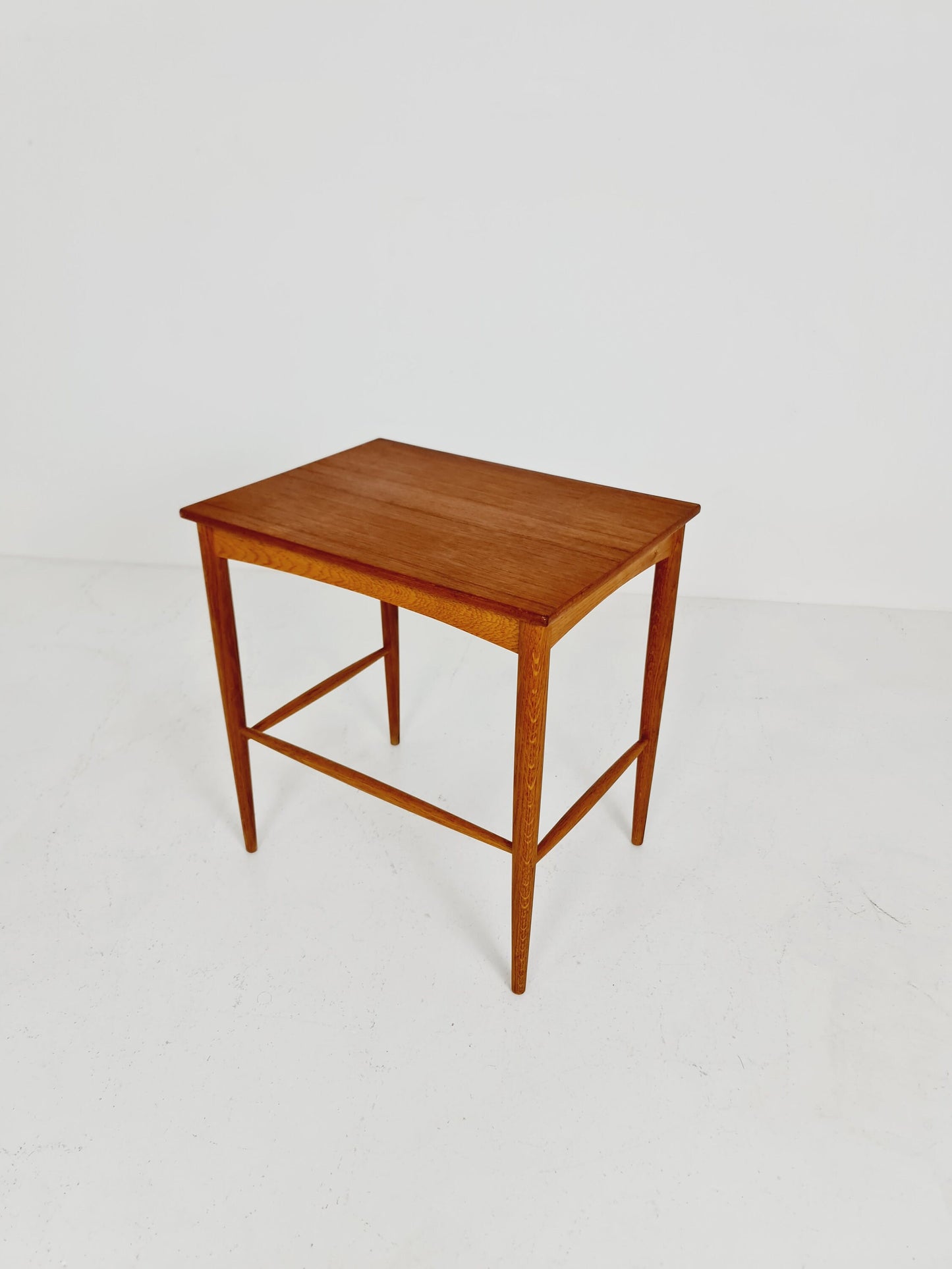 Swedish nightstand / side table teak by Folke Olsson for Bodafors, 1960s
