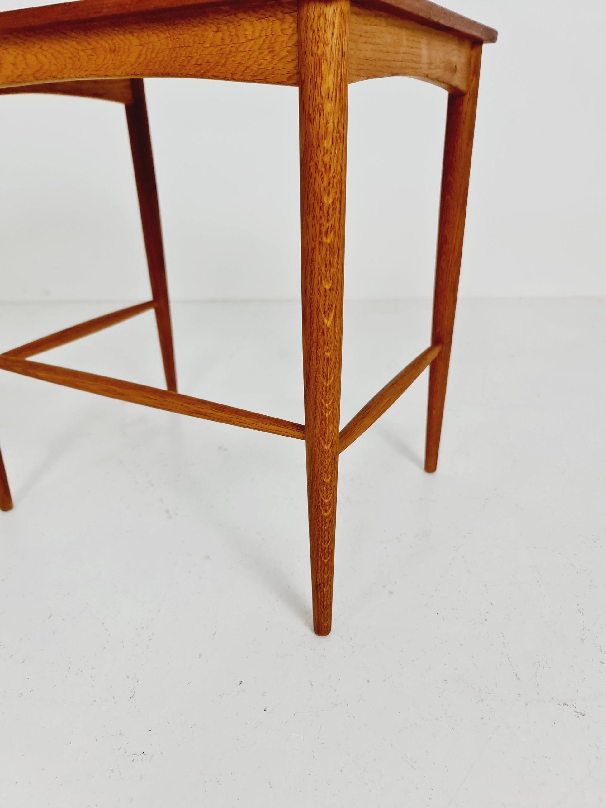 Swedish nightstand / side table teak by Folke Olsson for Bodafors, 1960s