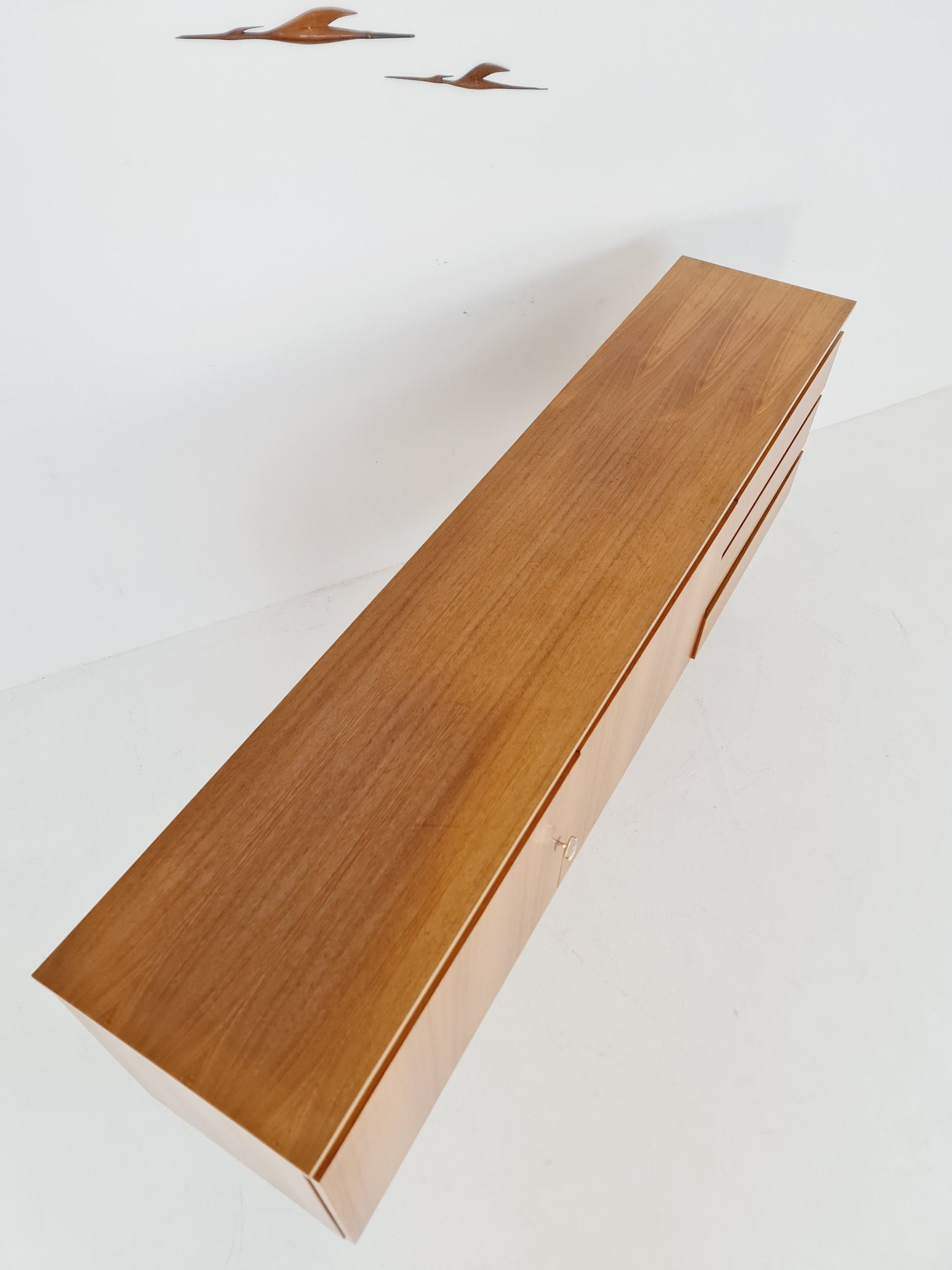 Mid Century Modern German Teak Sideboard by GE-EL Möbel, 1960s