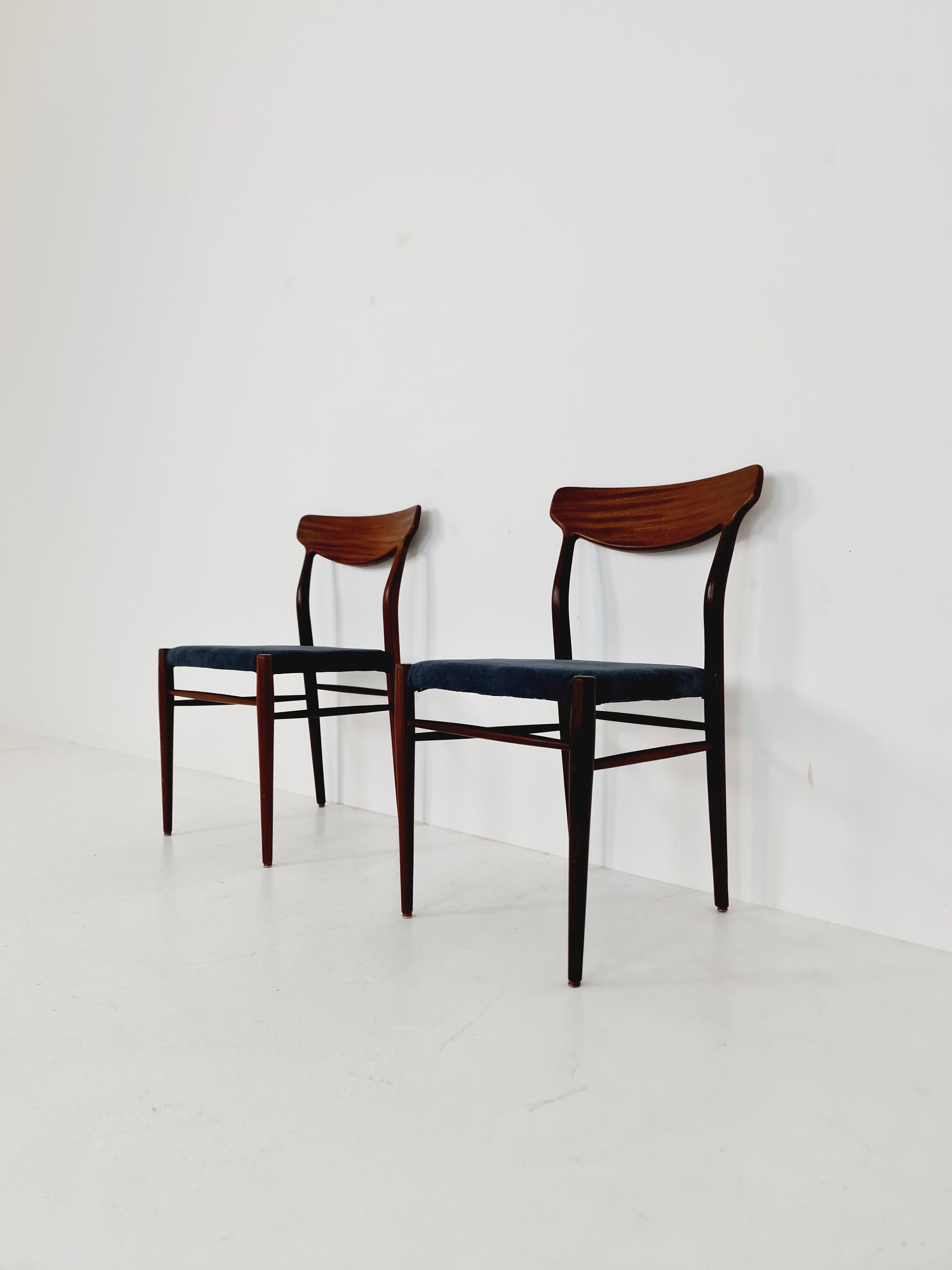 Mid-Century Teak Chair by Knud Faerch for Slagelse Møbelverk, 1960s Set of 2
