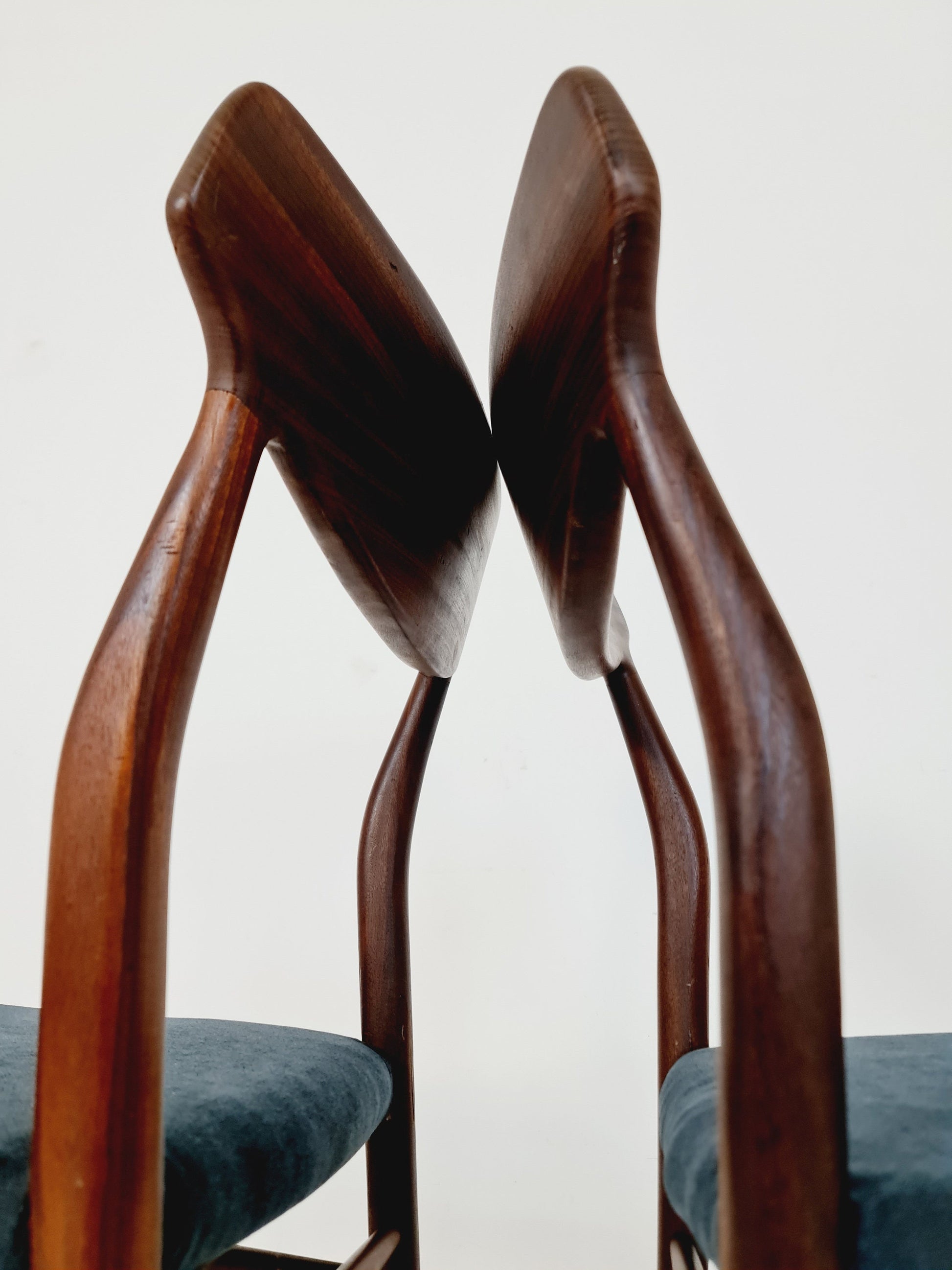 Mid-Century Teak Chair by Knud Faerch for Slagelse Møbelverk, 1960s Set of 2