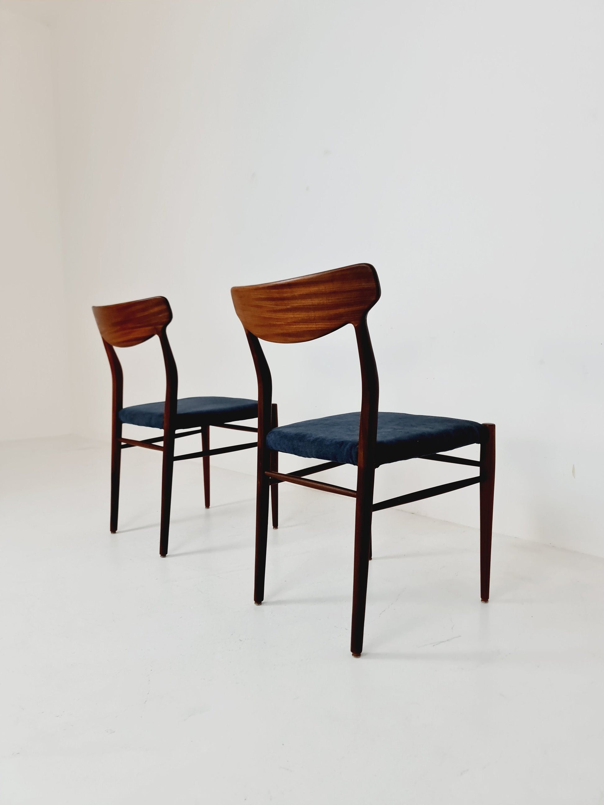 Mid-Century Teak Chair by Knud Faerch for Slagelse Møbelverk, 1960s Set of 2