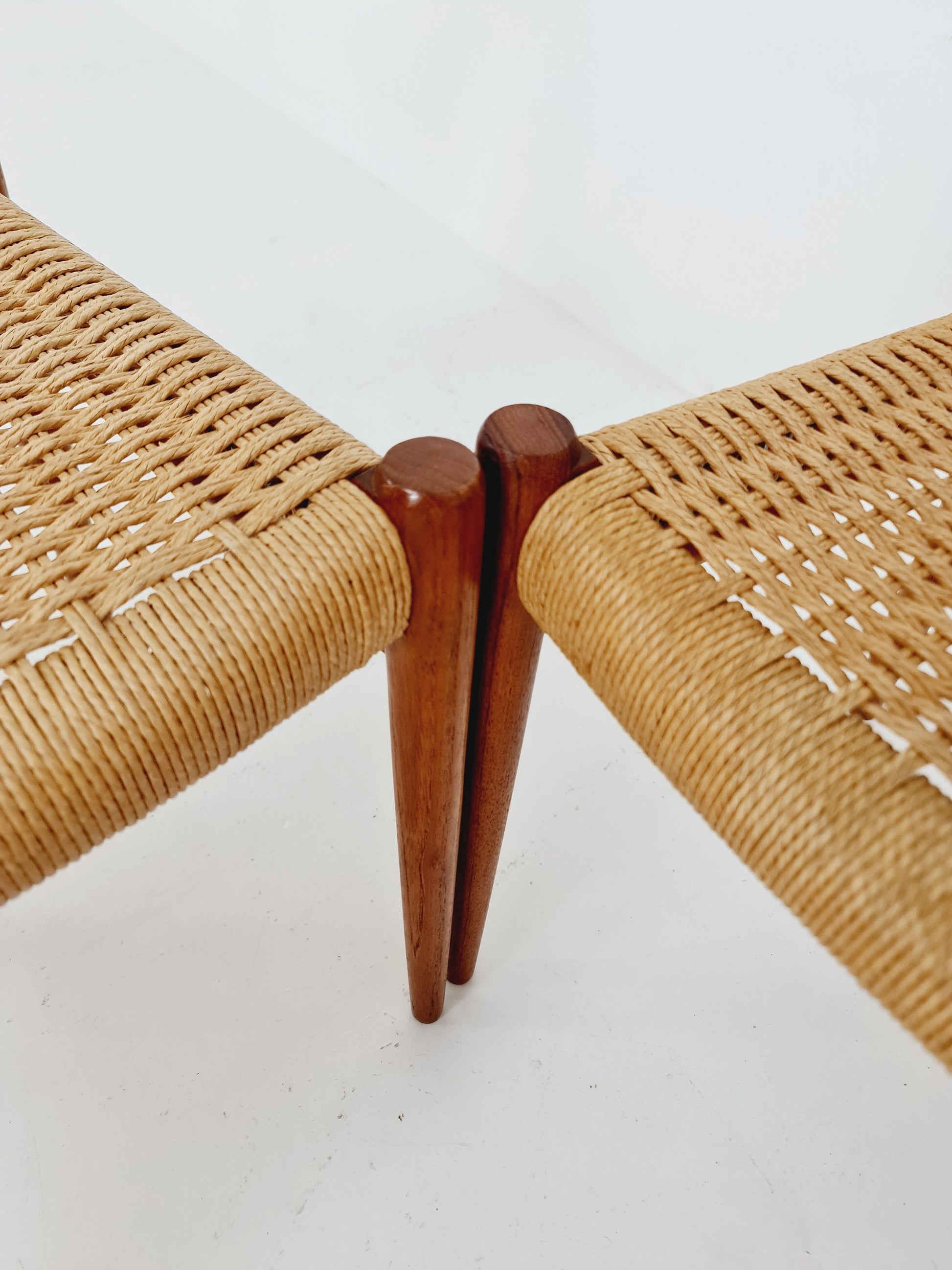 MidCentury Danish Teak Dining Chairs Niels O.Moller, 1960s, set of 4