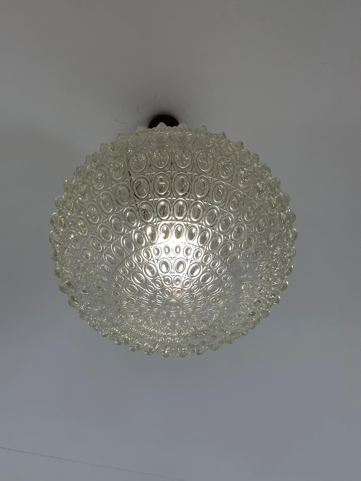 Vintage Honeycomb Ceiling Lamp, 1970s