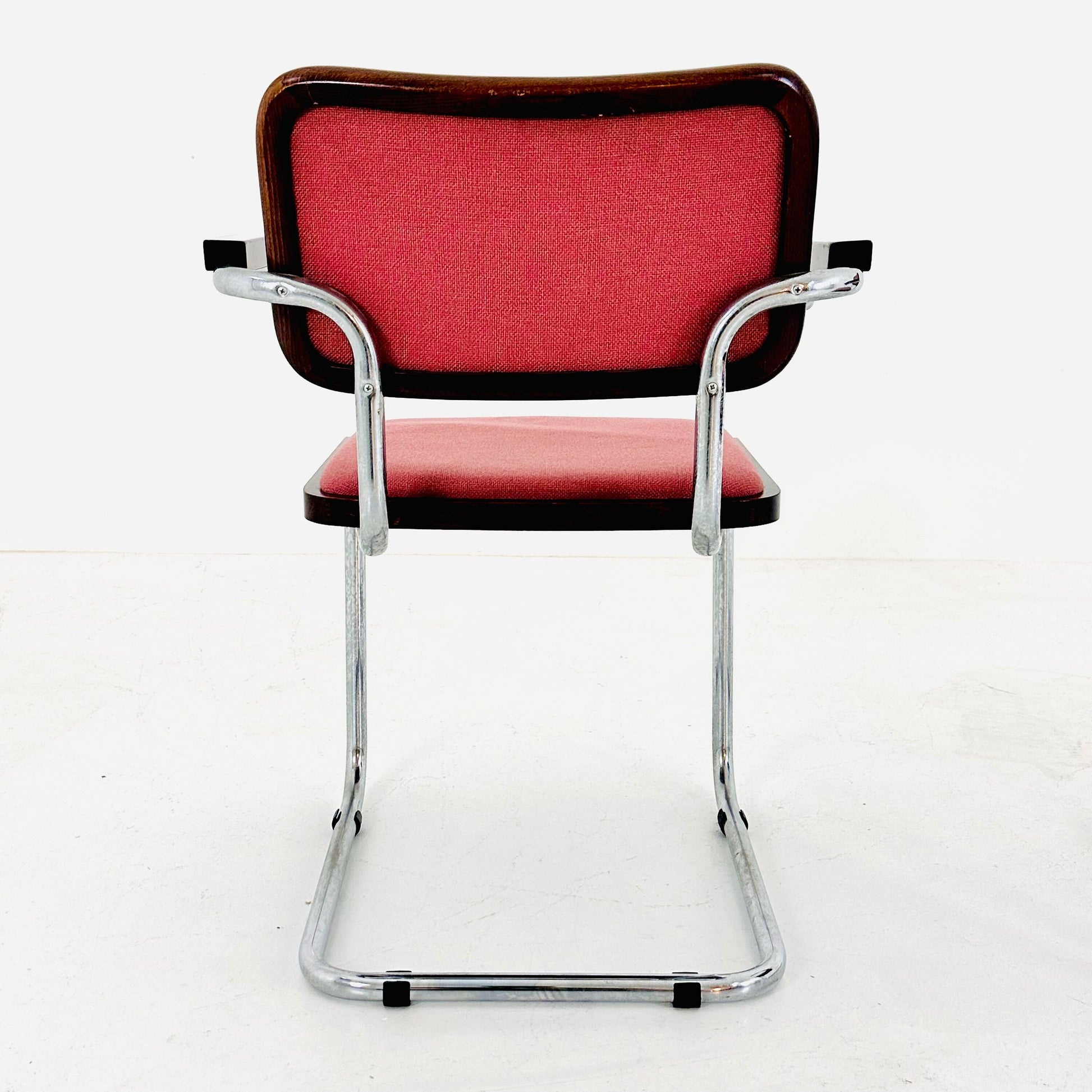 Marcel Breuer B32 upholstered Cesca Armchair, bauhaus design by Bene