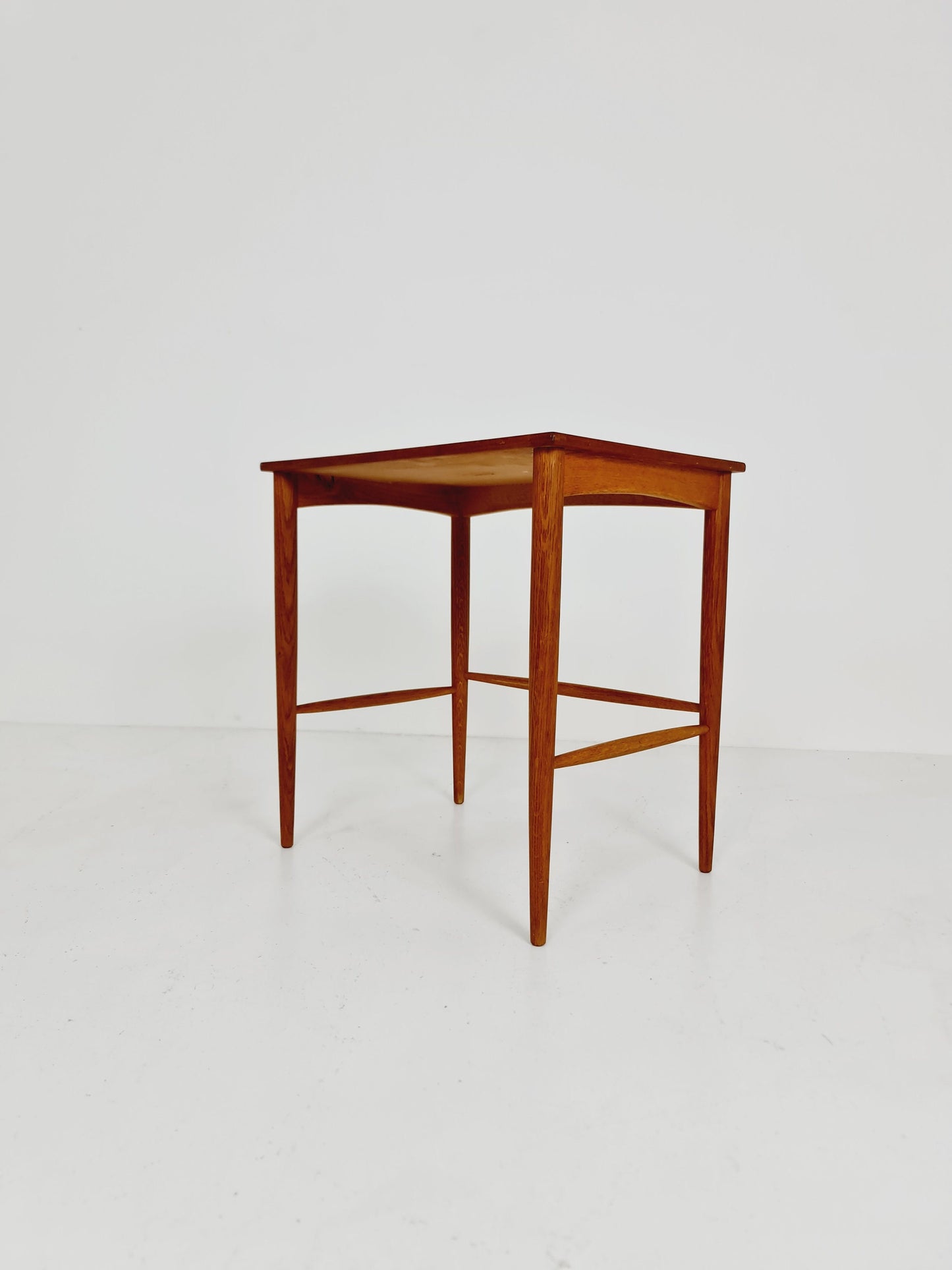 Swedish nightstand / side table teak by Folke Olsson for Bodafors, 1960s