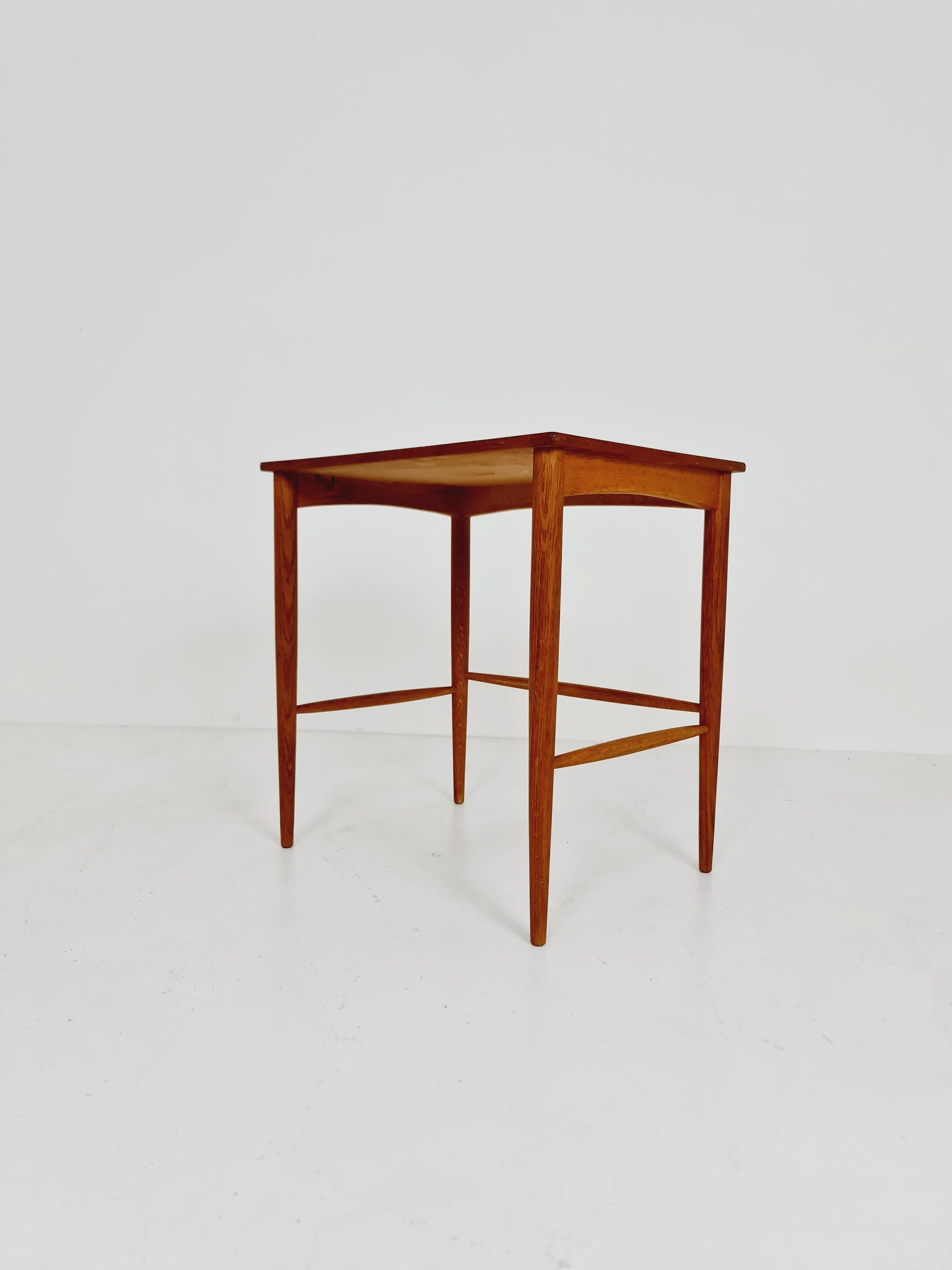 Swedish nightstand / side table teak by Folke Olsson for Bodafors, 1960s