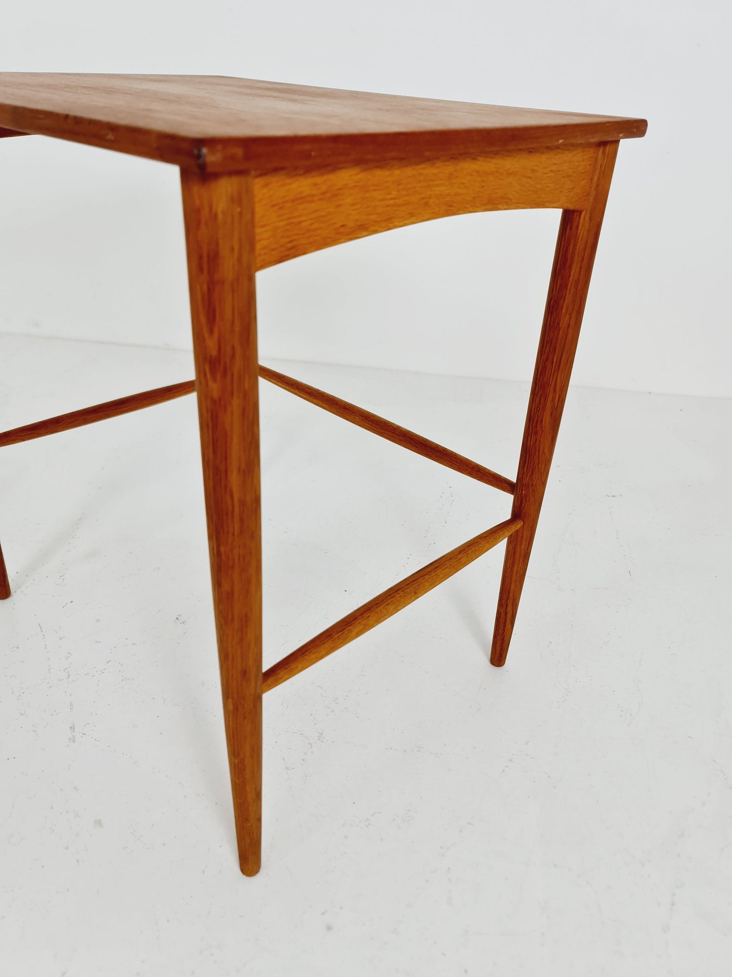Swedish nightstand / side table teak by Folke Olsson for Bodafors, 1960s