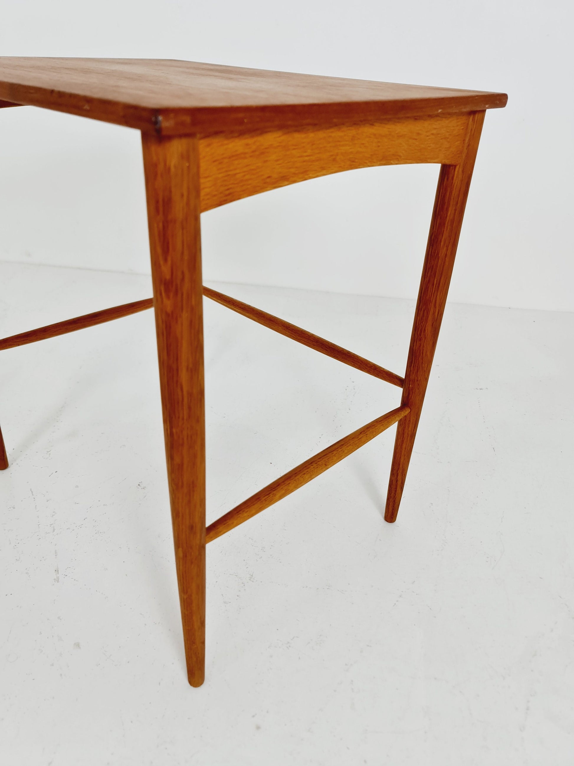 Swedish nightstand / side table teak by Folke Olsson for Bodafors, 1960s