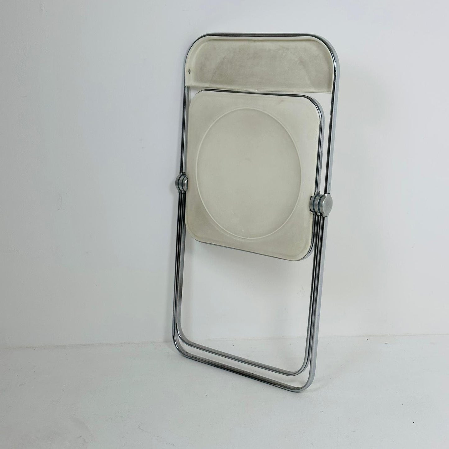 Vintage Italian Plia Folding Chair by Giancarlo Piretti for Castelli, 1970s