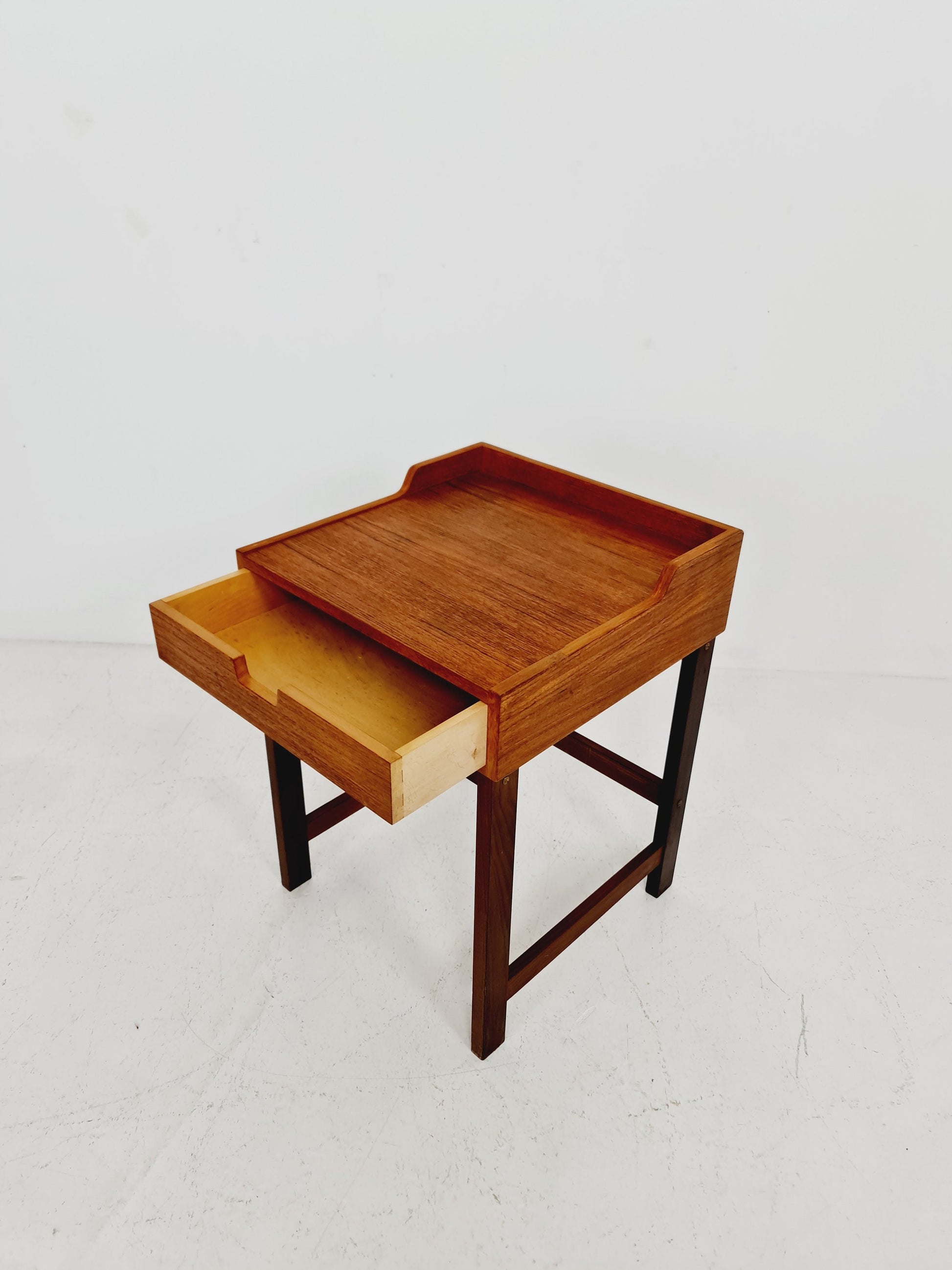 Midcentury Danish teak Side table/ Bedside table, 1960s