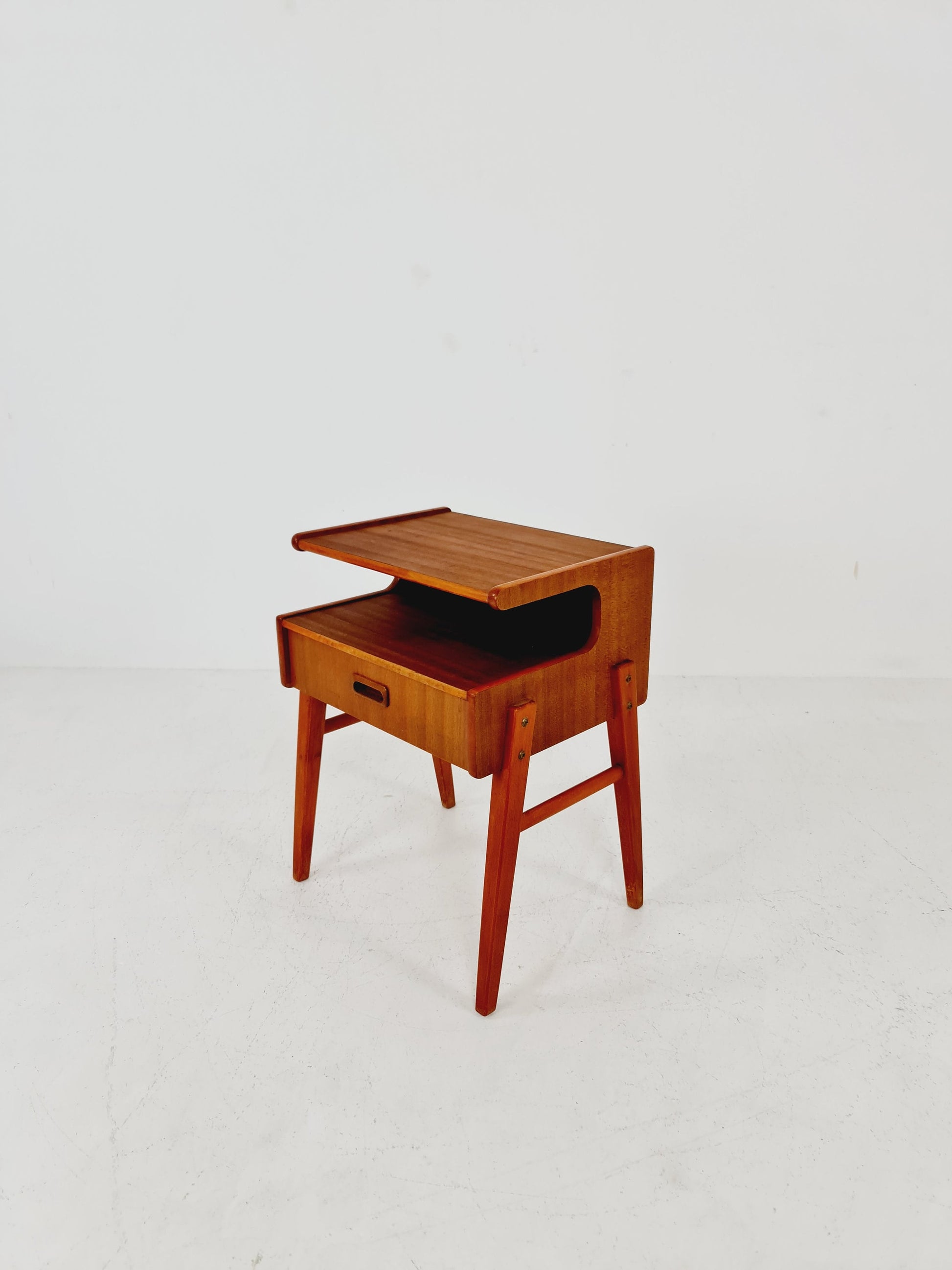 Midcentury Danish Mahogany Vintage Side table/ Bedside table/ Night stand, 1960s