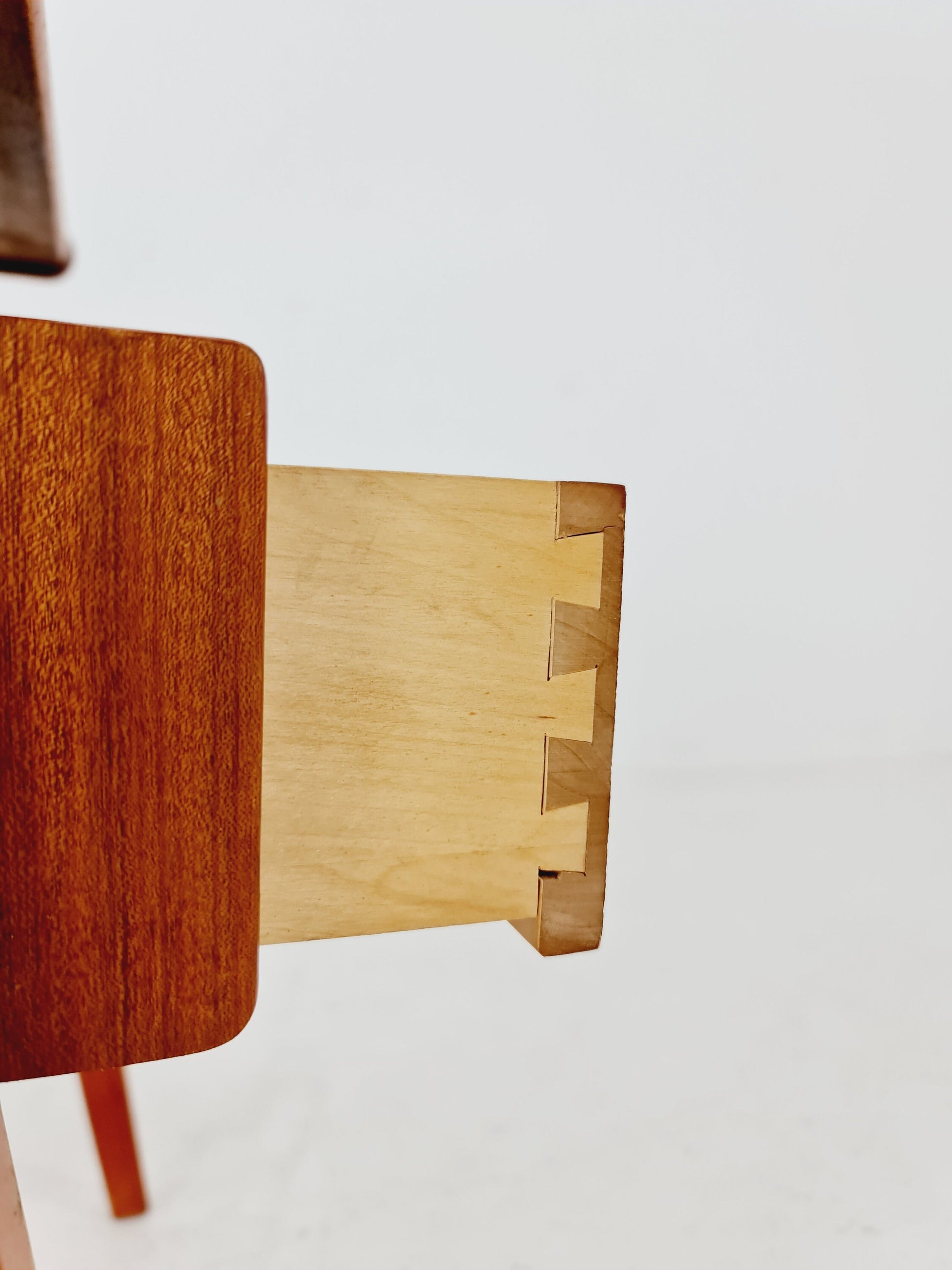 Midcentury Danish Mahogany Vintage Side table/ Bedside table/ Night stand, 1960s