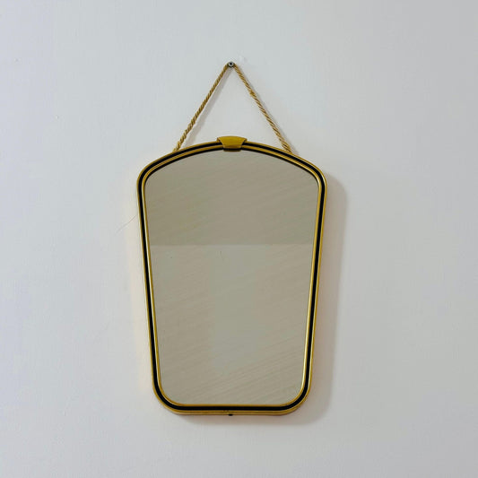 Mid Century asymmetric Nieren Spiegel - Small Kidney mirror from the 50s-60s rockabilly