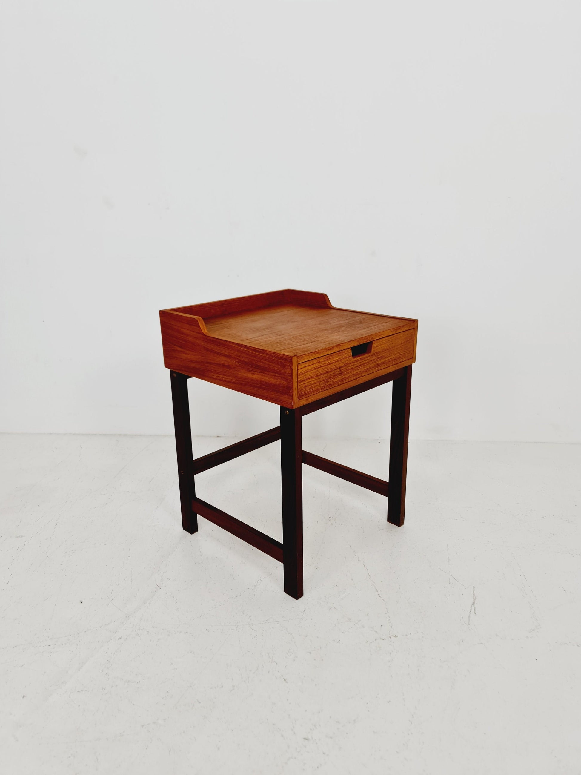 Midcentury Danish teak Side table/ Bedside table, 1960s