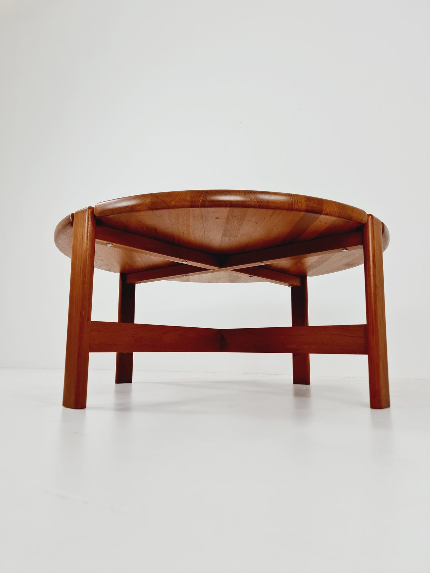 Danish Teak solid coffee table/ side table By Niels Bach for Randers Möbel, 1960s