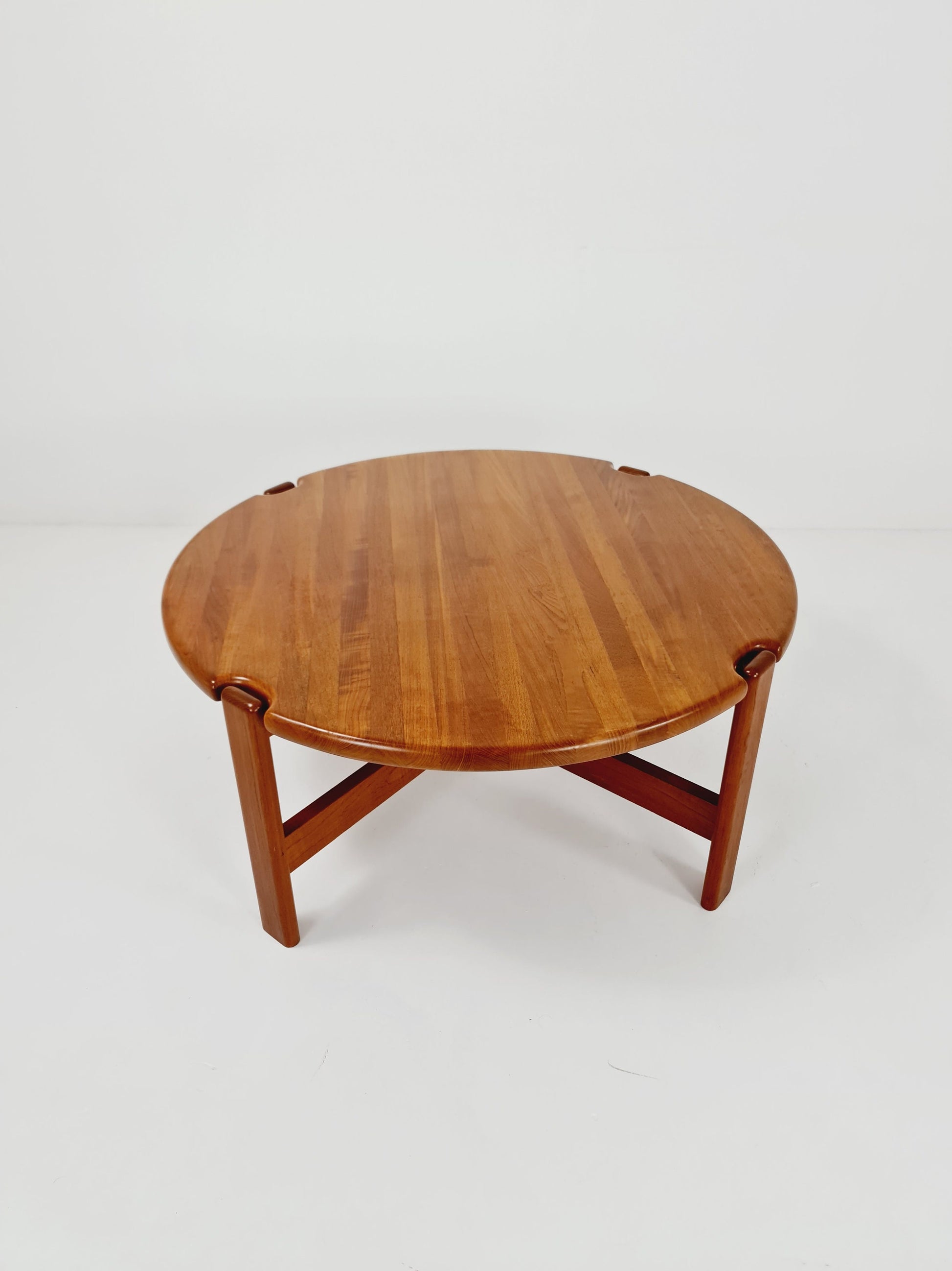 Danish Teak solid coffee table/ side table By Niels Bach for Randers Möbel, 1960s