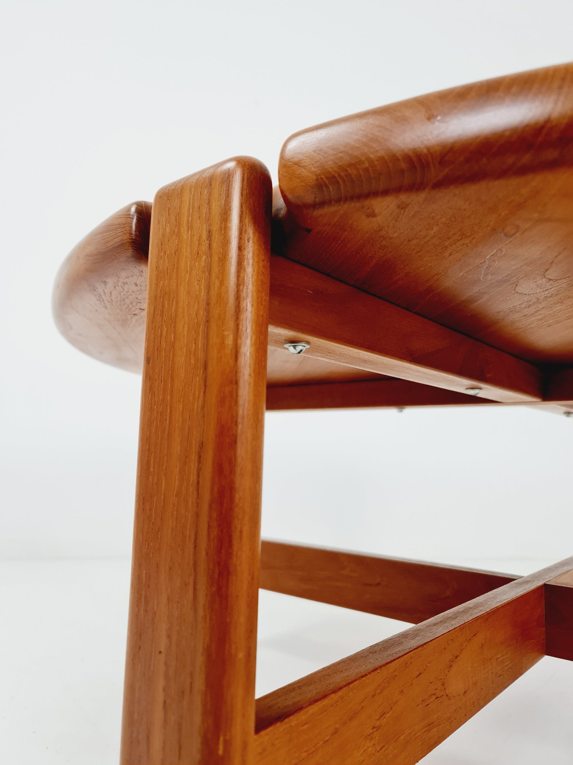 Danish Teak solid coffee table/ side table By Niels Bach for Randers Möbel, 1960s