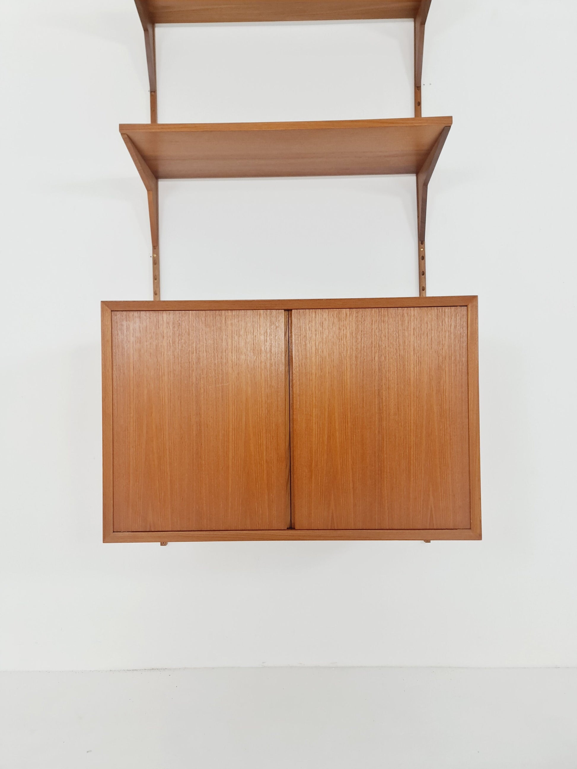 Mid century Single Danish Teak Wall Unit by Poul Cadovius for Cado, Denmark, 1960s