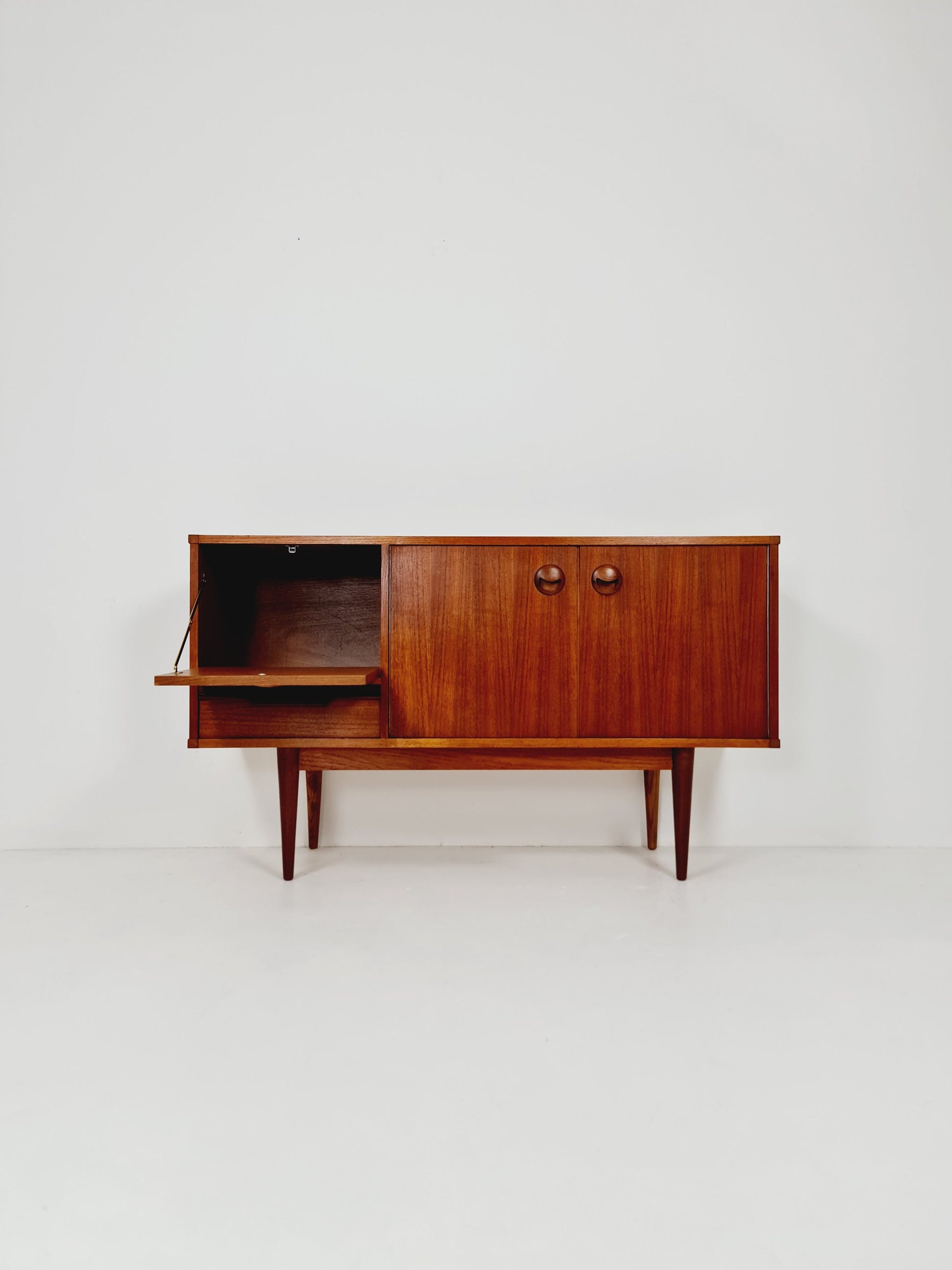 Mid Century Modern German teak Sideboard By Musterring international , 1960s
