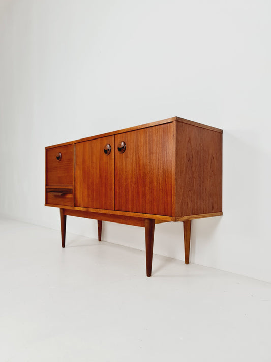 Mid Century Modern German teak sideboard By Musterring international, 1960s