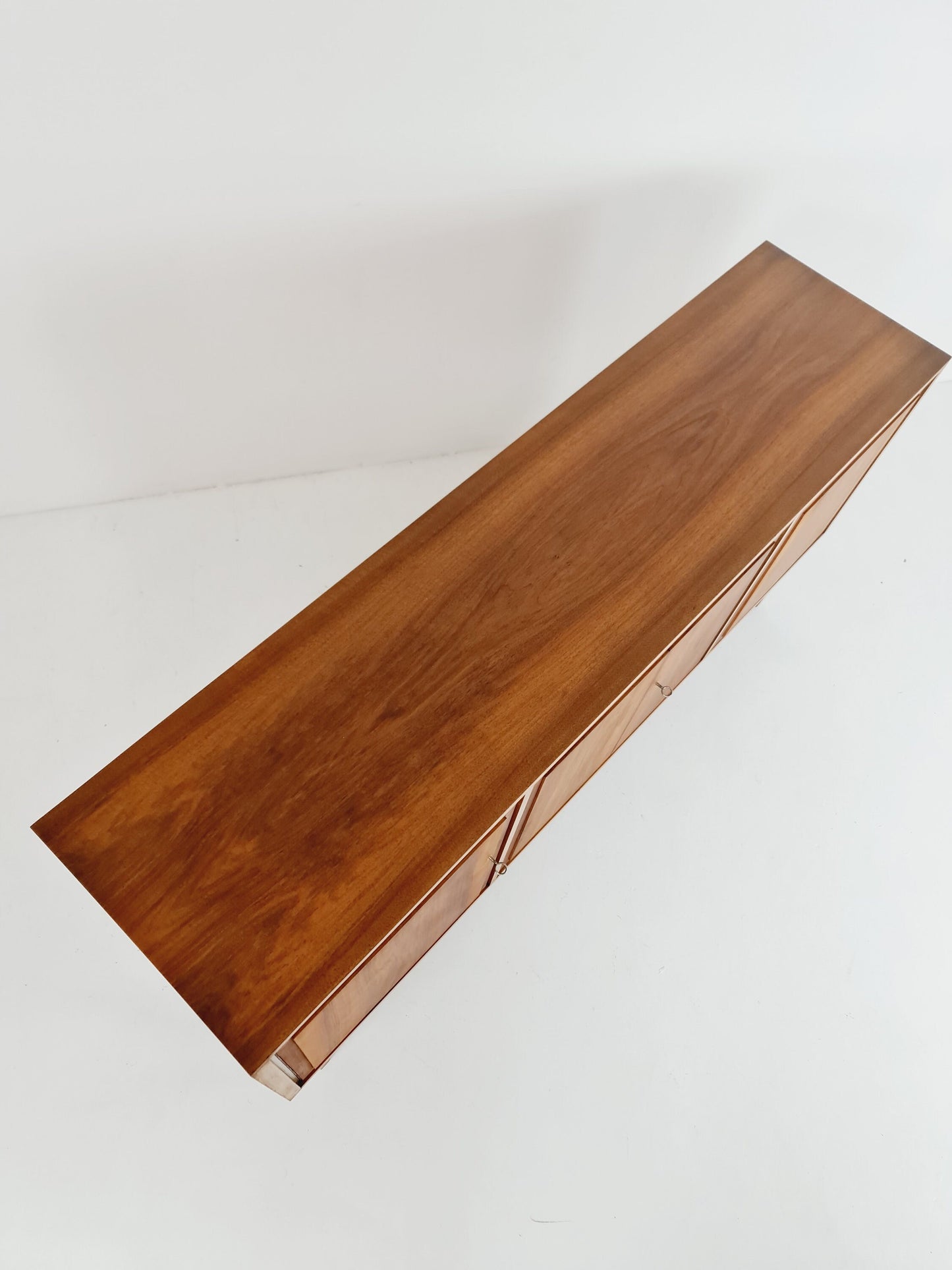 Mid Century Modern German Solid walnut Sideboard 1960s