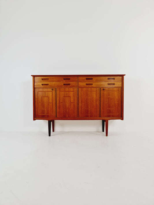 Mid-Century Modern Norwegian highboard, Sideboard for Sörheim MöbelFabrik Nesttun, 1960s