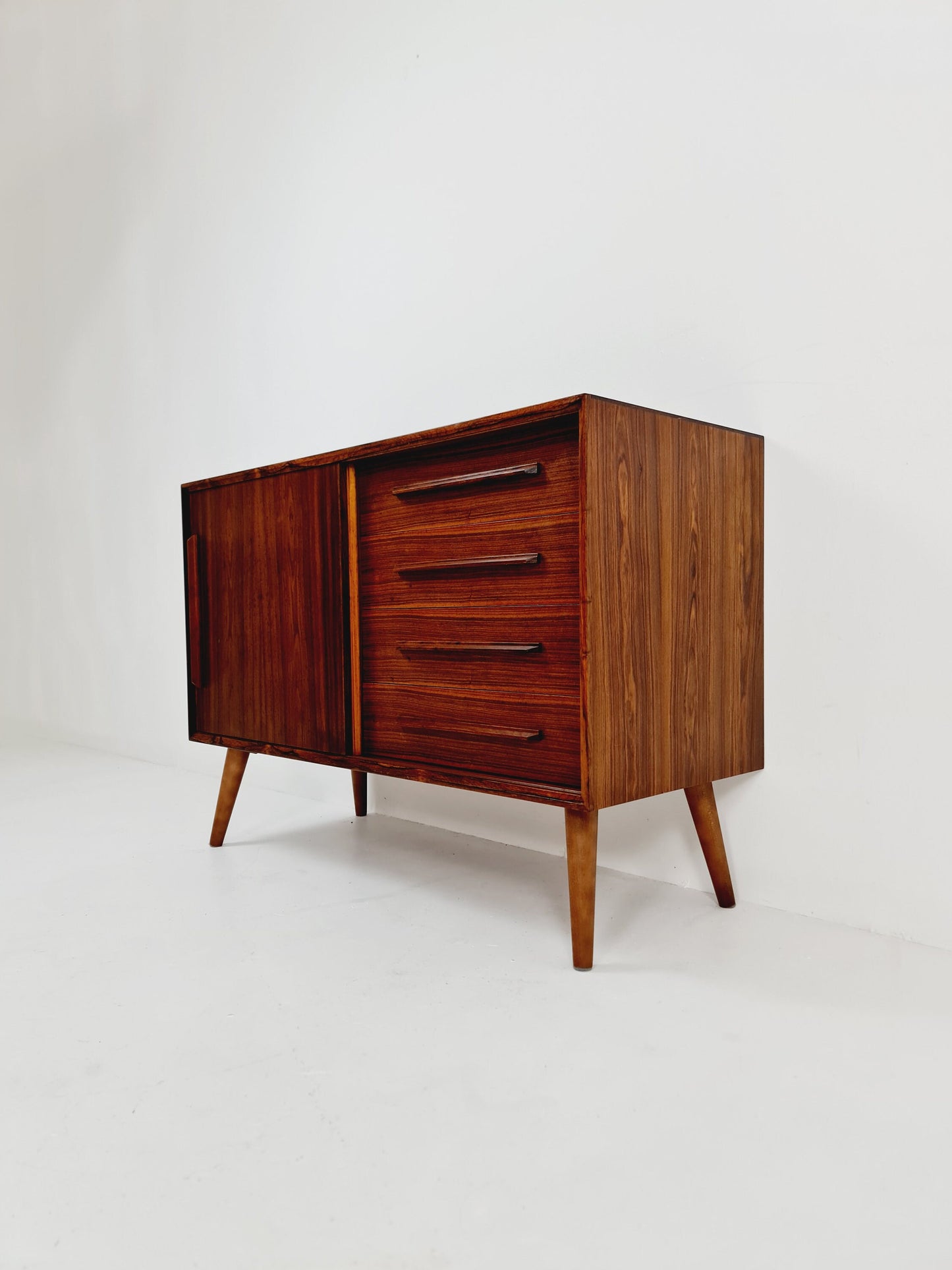 Rare Mid Century Modern Danish Sideboard with drawers, 1950s
