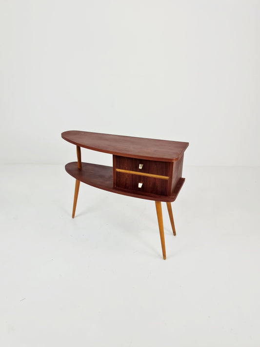Rare German mid-century Rosewood small sideboard /side table, 1950s
