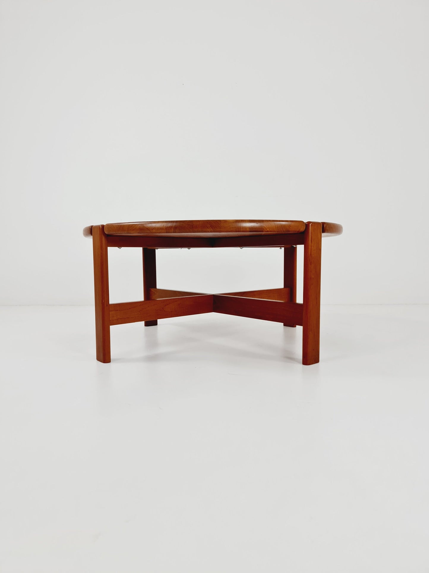 Danish Teak solid coffee table/ side table By Niels Bach for Randers Möbel, 1960s