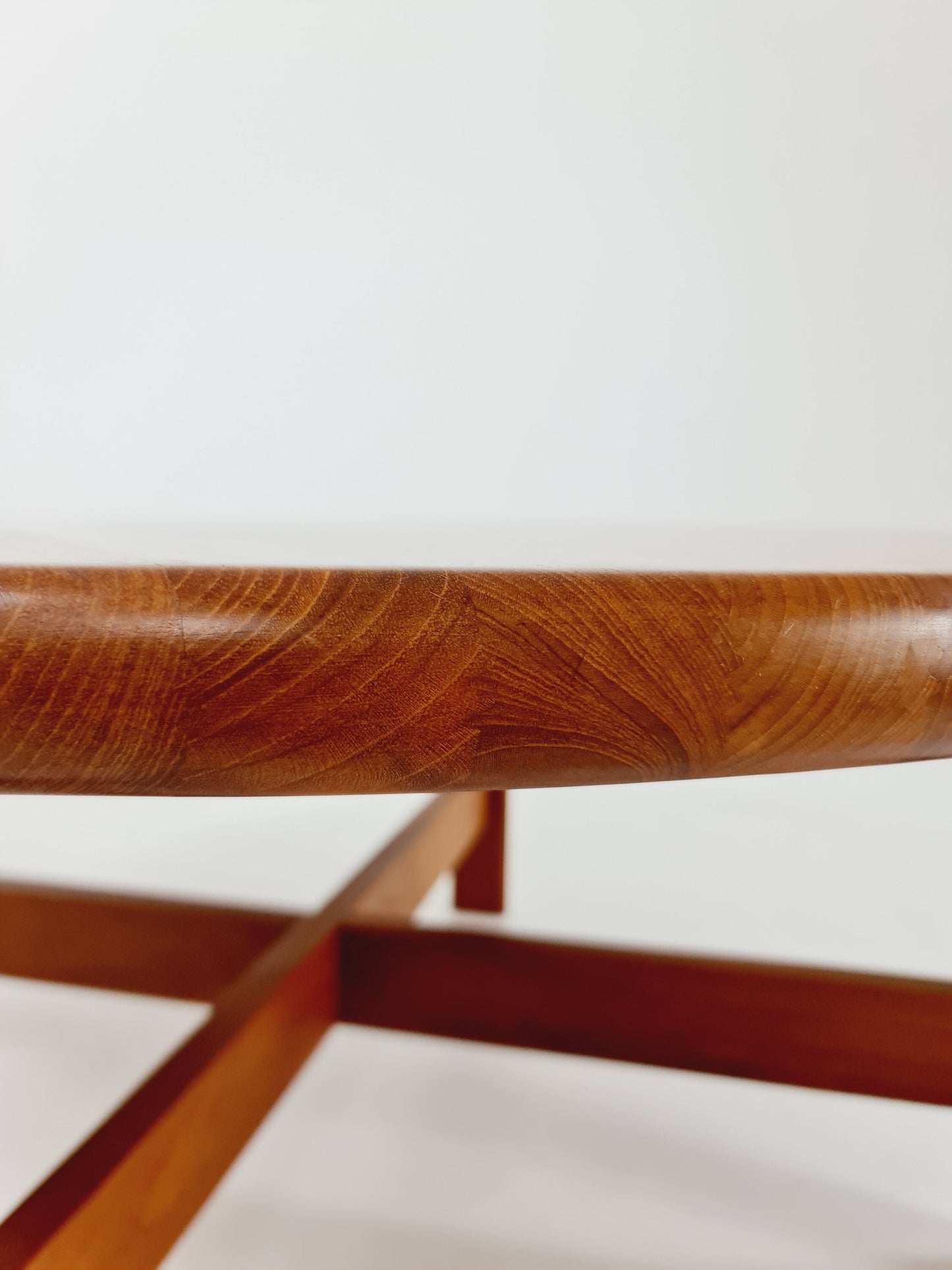 Danish Teak solid coffee table/ side table By Niels Bach for Randers Möbel, 1960s