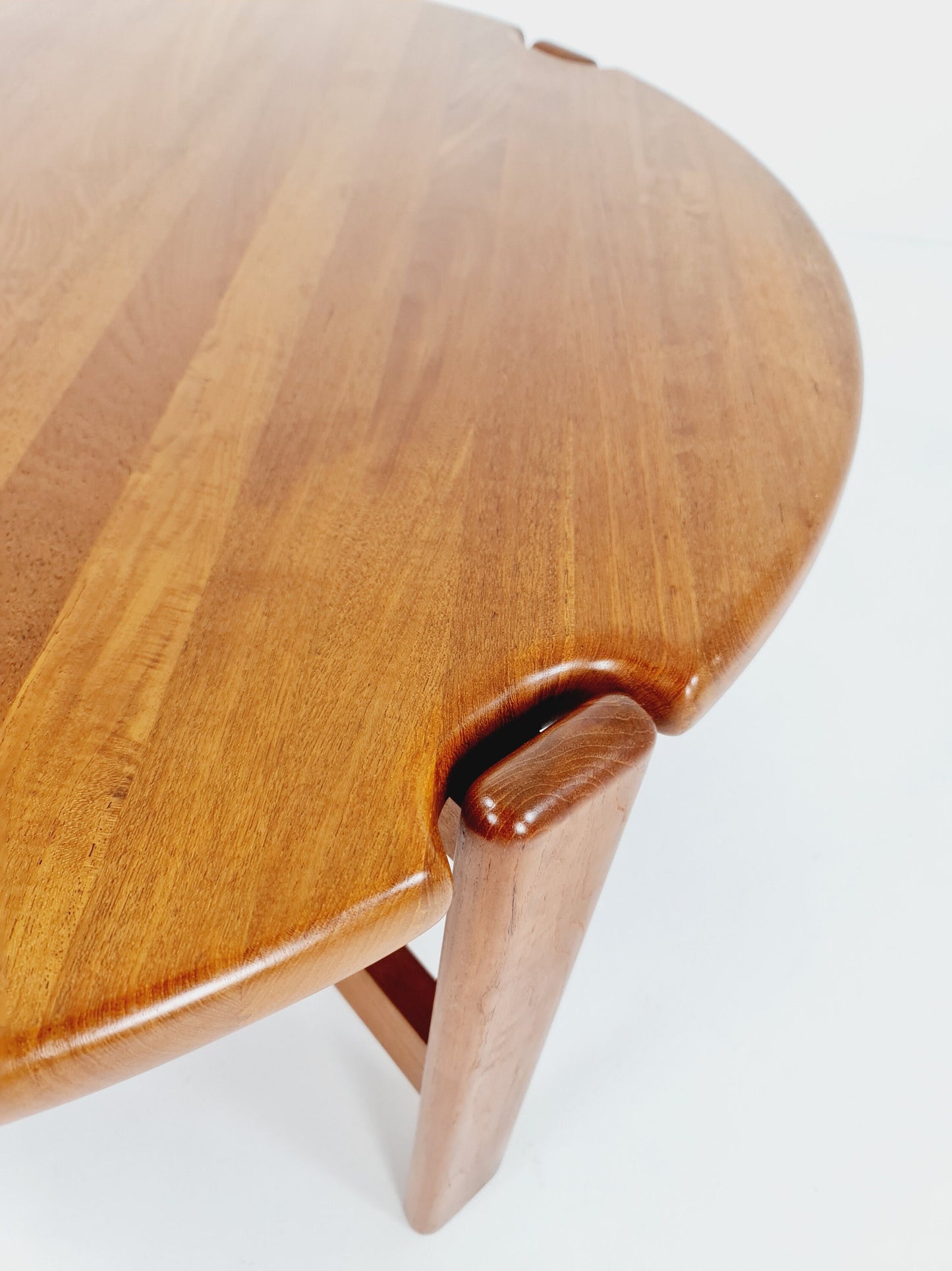 Danish Teak solid coffee table/ side table By Niels Bach for Randers Möbel, 1960s
