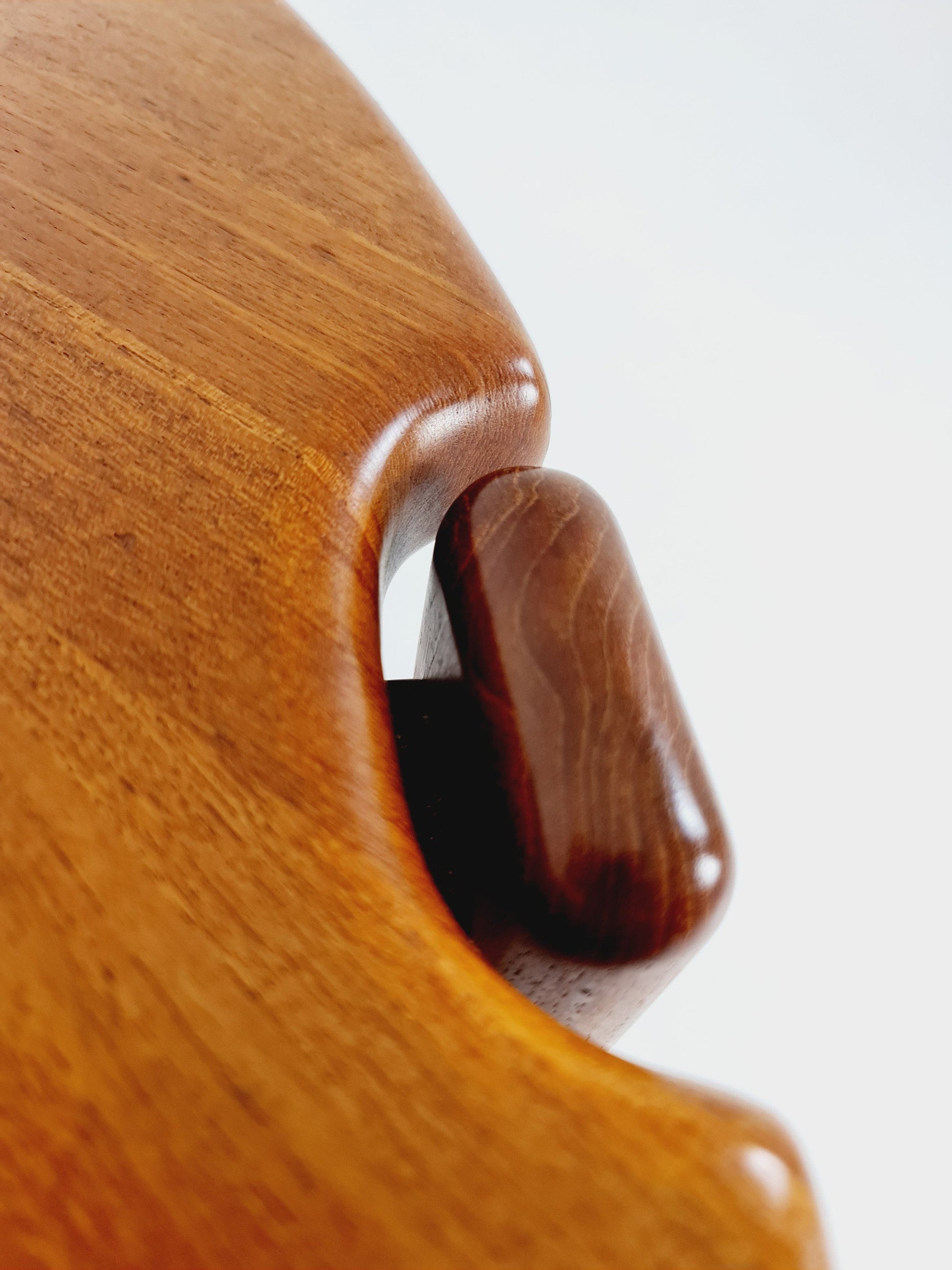 Danish Teak solid coffee table/ side table By Niels Bach for Randers Möbel, 1960s