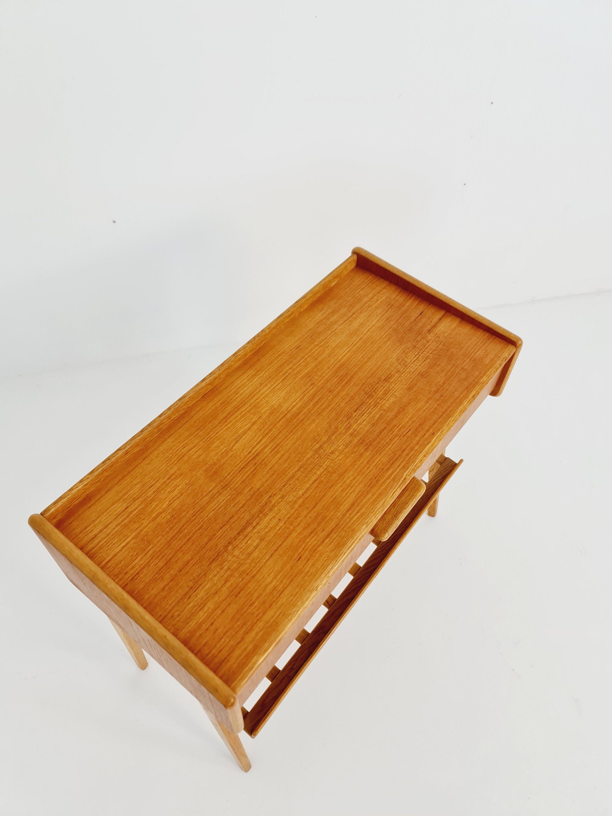 Midcentury Danish teak & oak vintage Side table/ Bedside table/ Night stand, 1960s