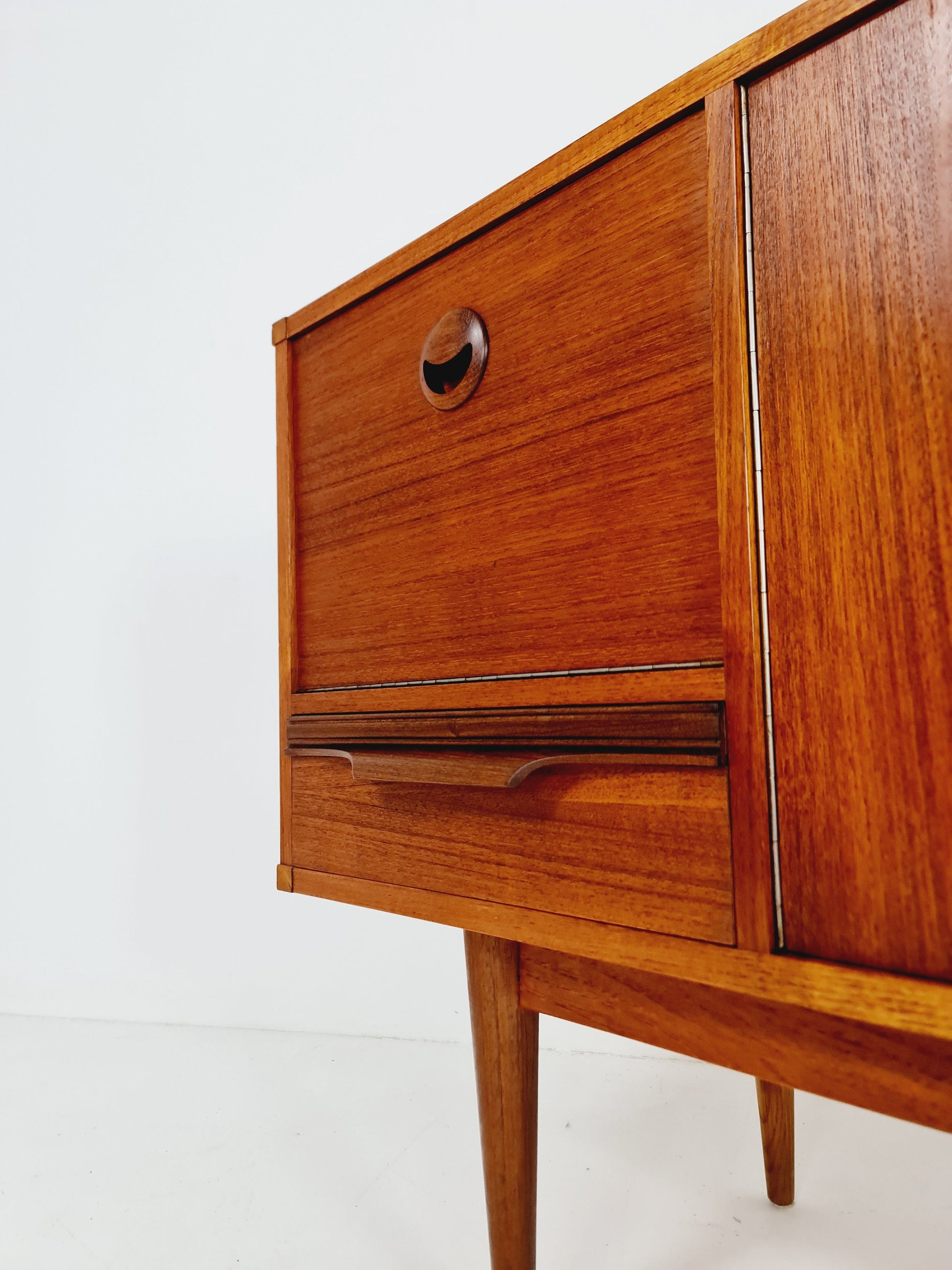 Mid Century Modern German teak Sideboard By Musterring international , 1960s