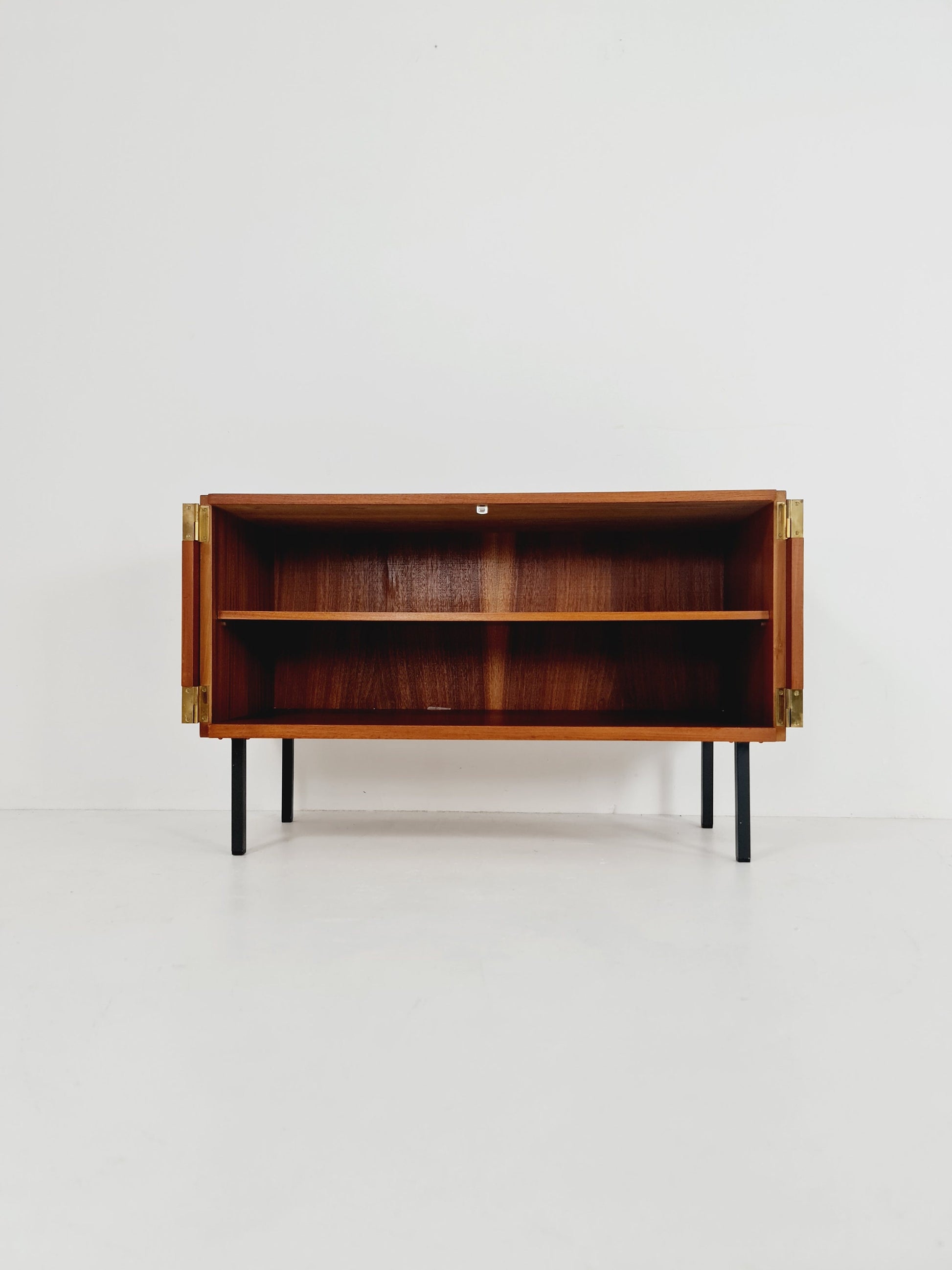 Mid century teak German modern cabinet, sideboard By Rego 60s