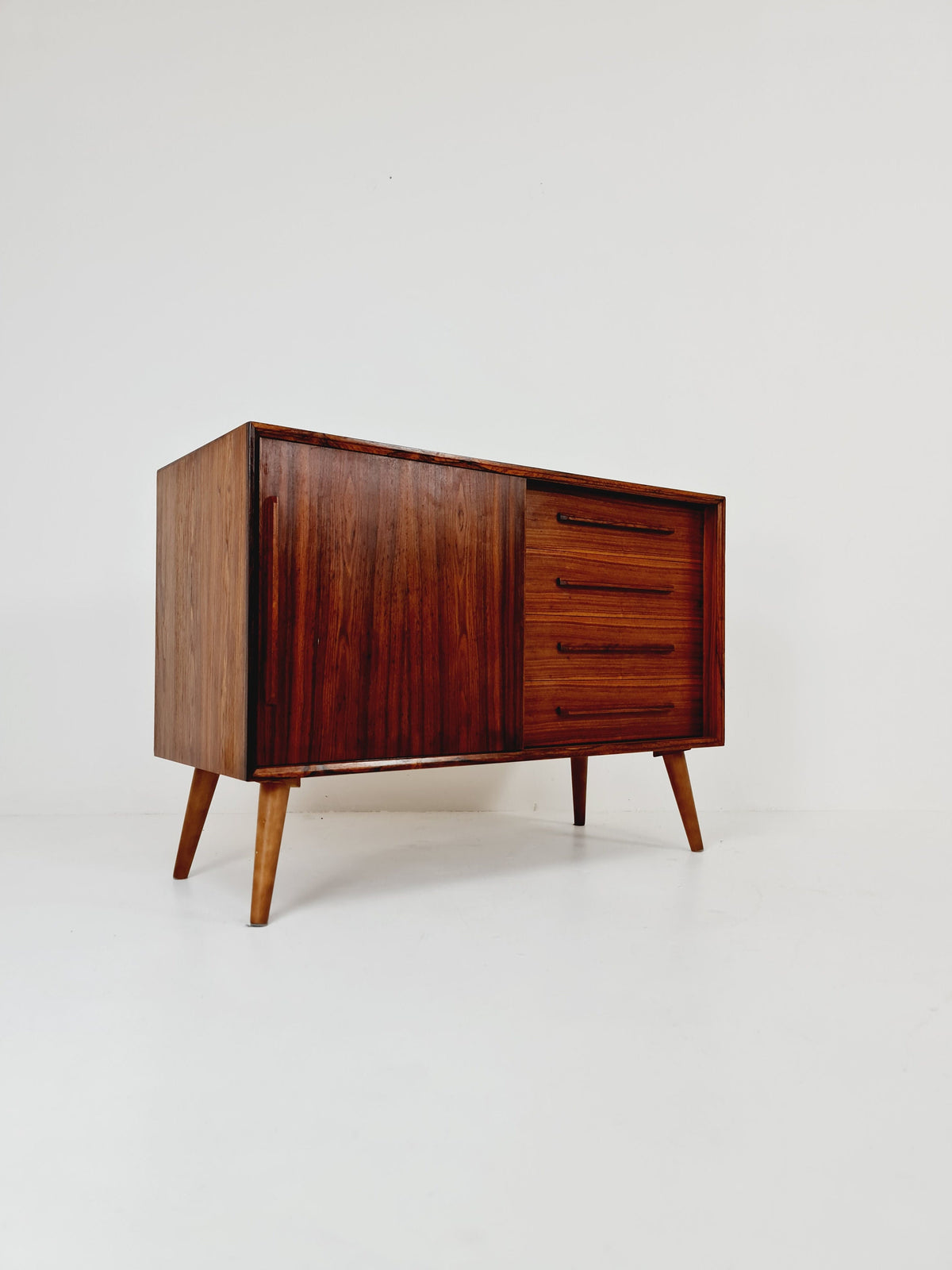Rare Mid Century Modern Danish Sideboard with drawers, 1950s