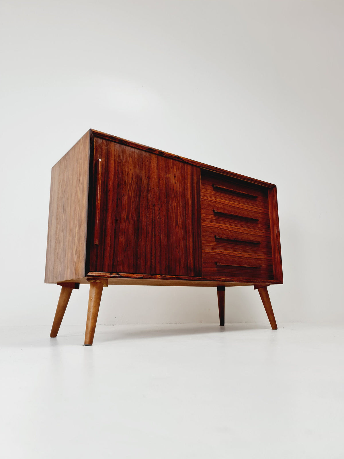 Rare Mid Century Modern Danish Sideboard with drawers, 1950s